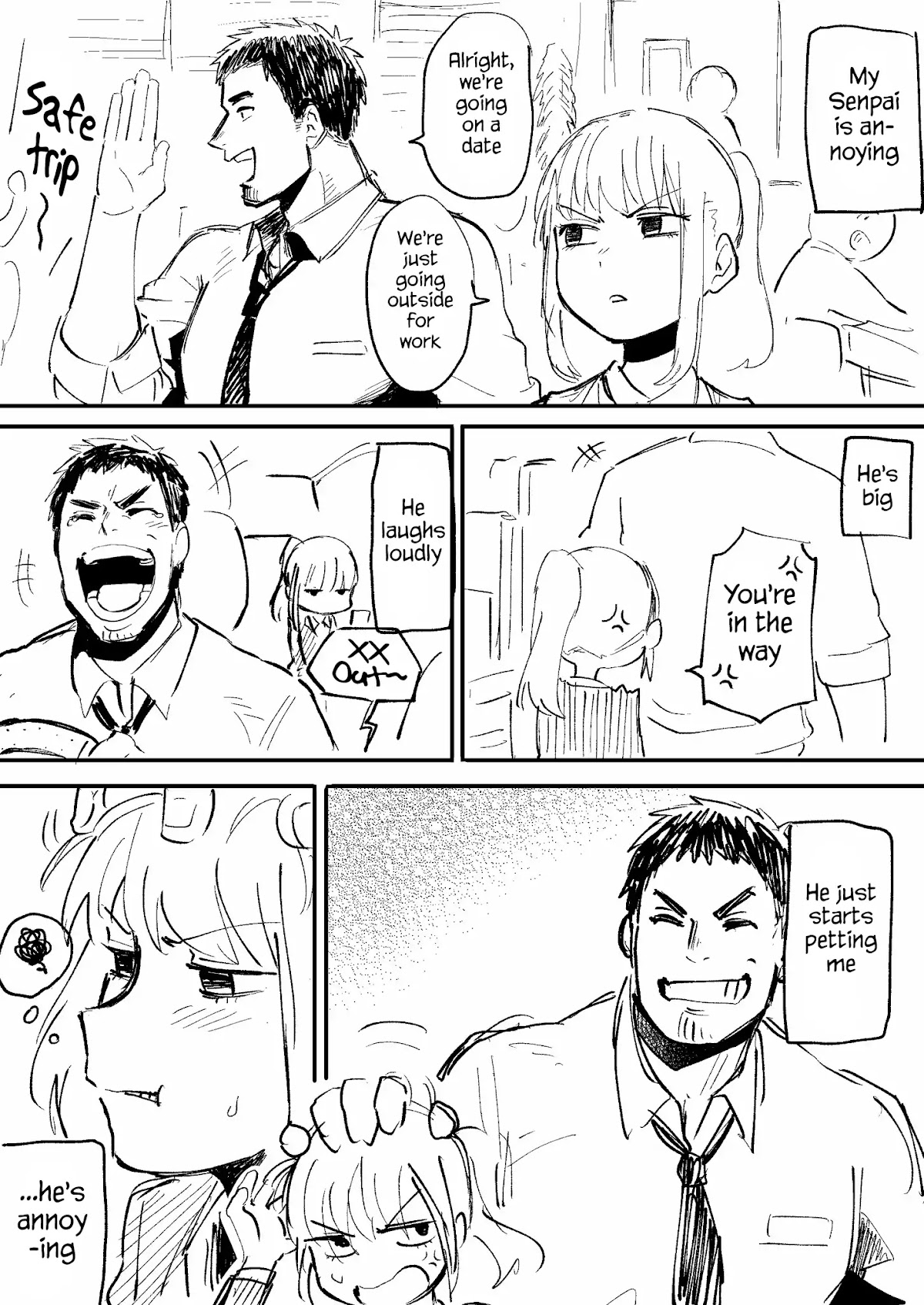 Senpai ga Urusai Kouhai no Hanashi Chapter 1 page 1 - Chapter 1