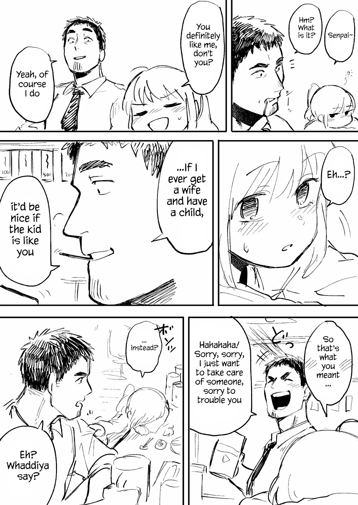 Senpai ga Urusai Kouhai no Hanashi Chapter 1 page 3 - Chapter 1