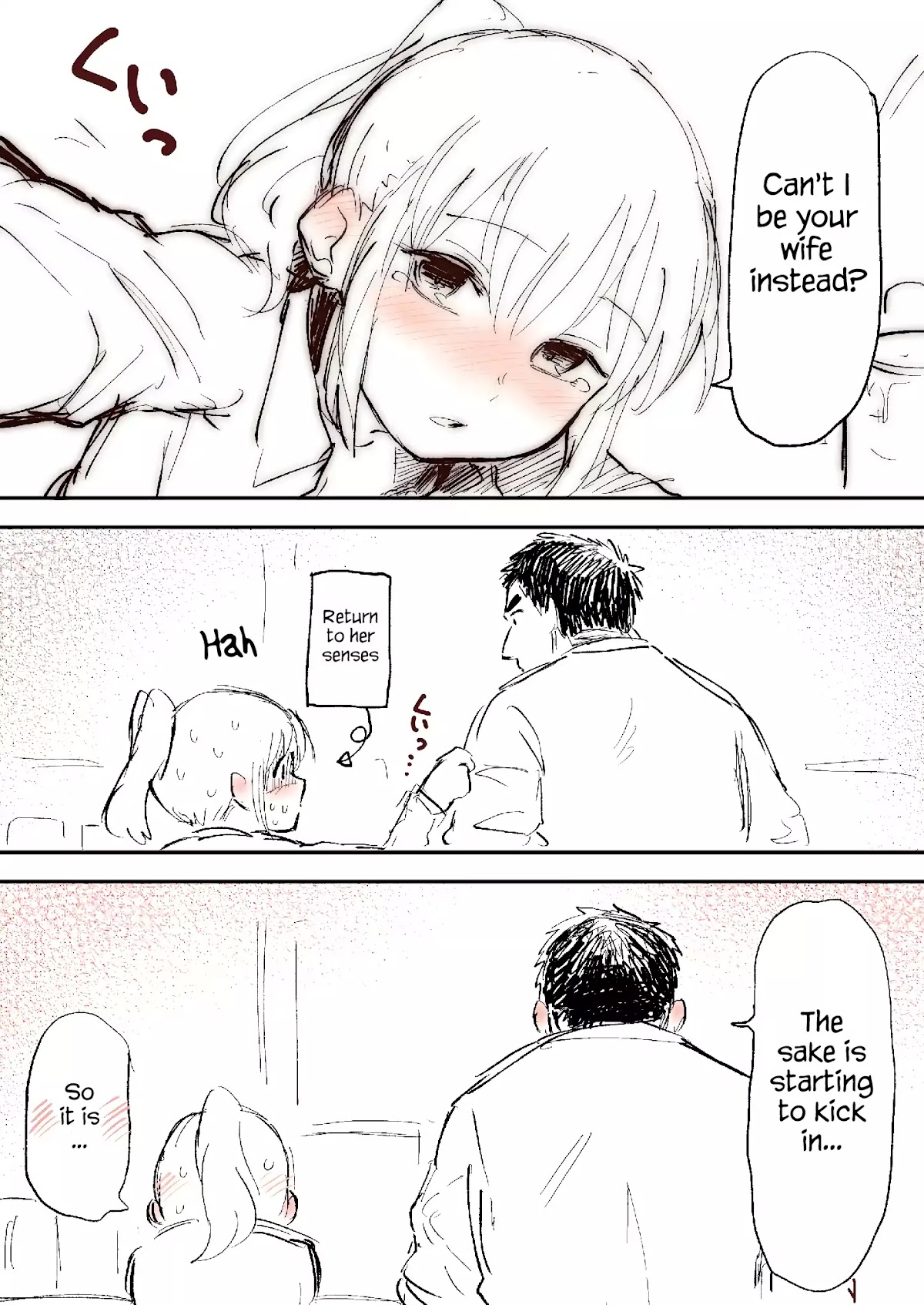 Senpai ga Urusai Kouhai no Hanashi Chapter 1 page 4 - Chapter 1