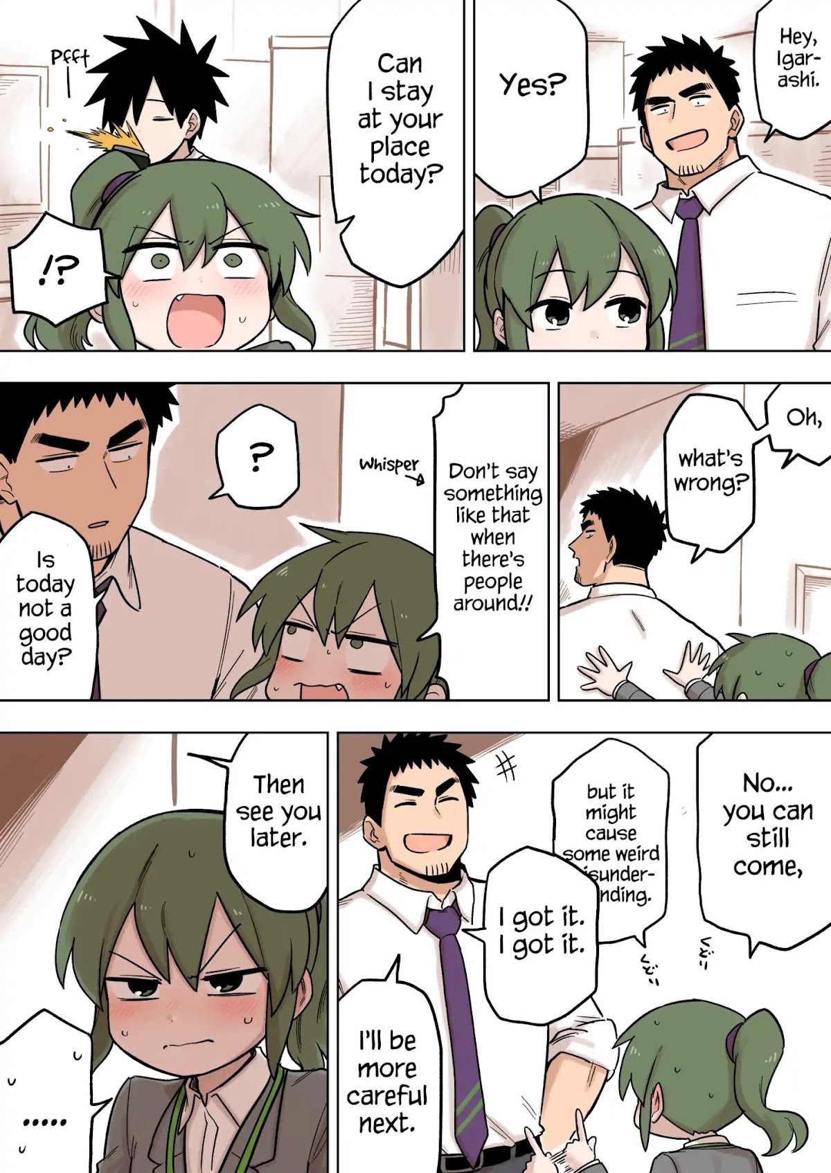 Senpai ga Urusai Kouhai no Hanashi Chapter 100 page 1 - Chapter 100