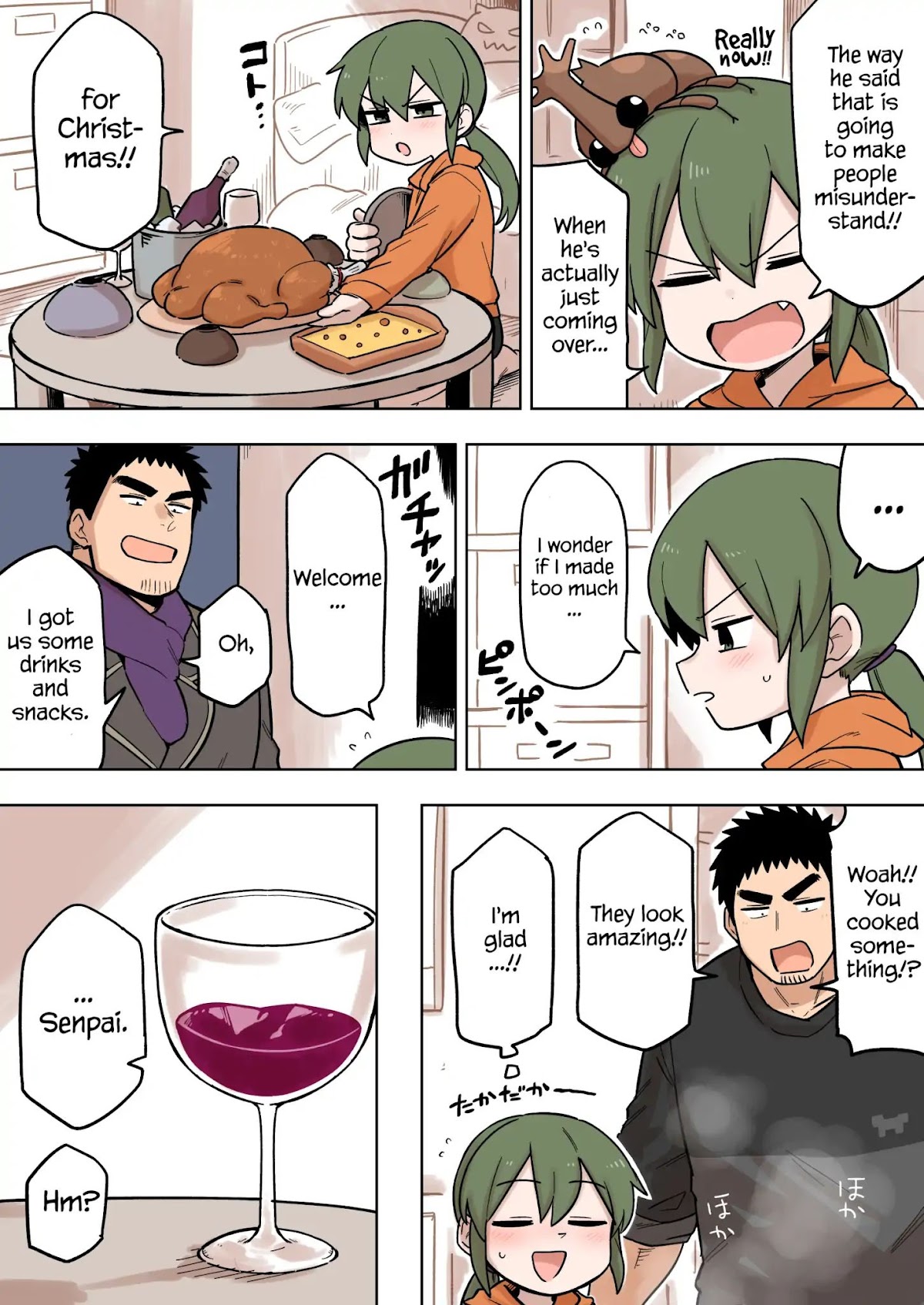 Senpai ga Urusai Kouhai no Hanashi Chapter 100 page 2 - Chapter 100