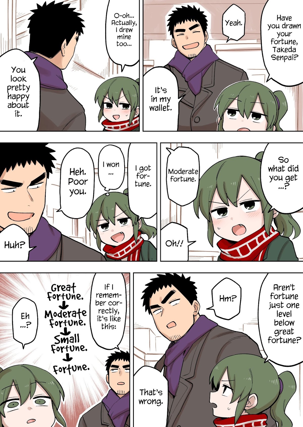 Senpai ga Urusai Kouhai no Hanashi Chapter 103 page 1 - Chapter 103
