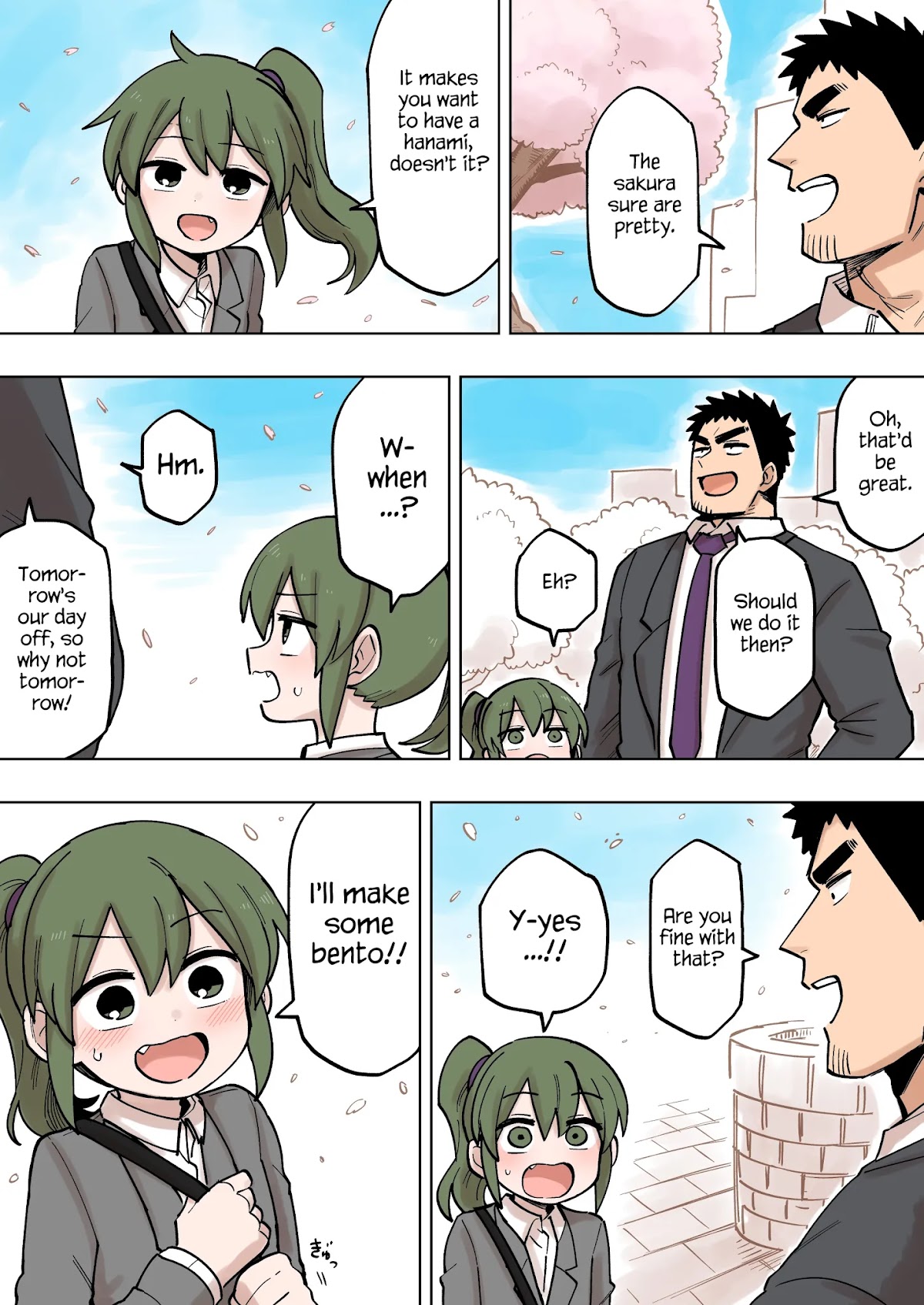 Senpai ga Urusai Kouhai no Hanashi Chapter 110 page 1 - Chapter 110