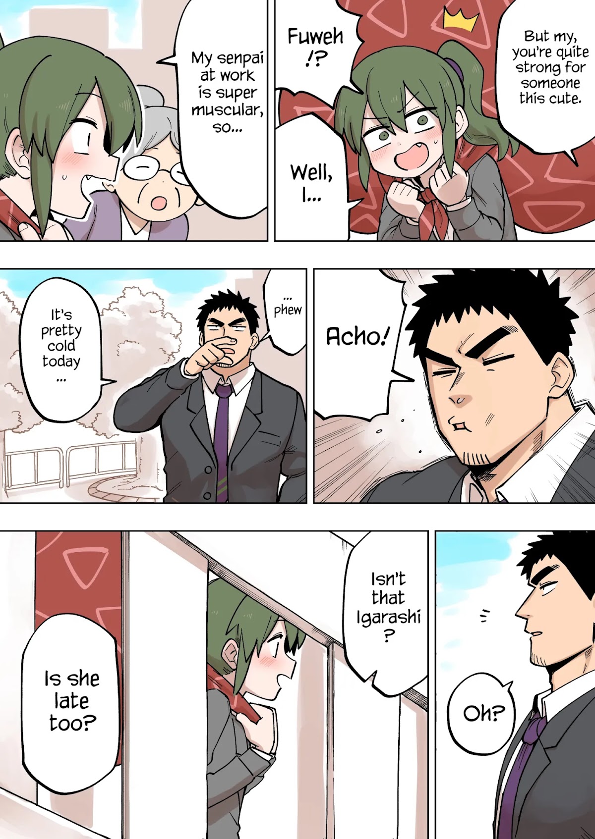 Senpai ga Urusai Kouhai no Hanashi Chapter 111 page 2 - Chapter 111