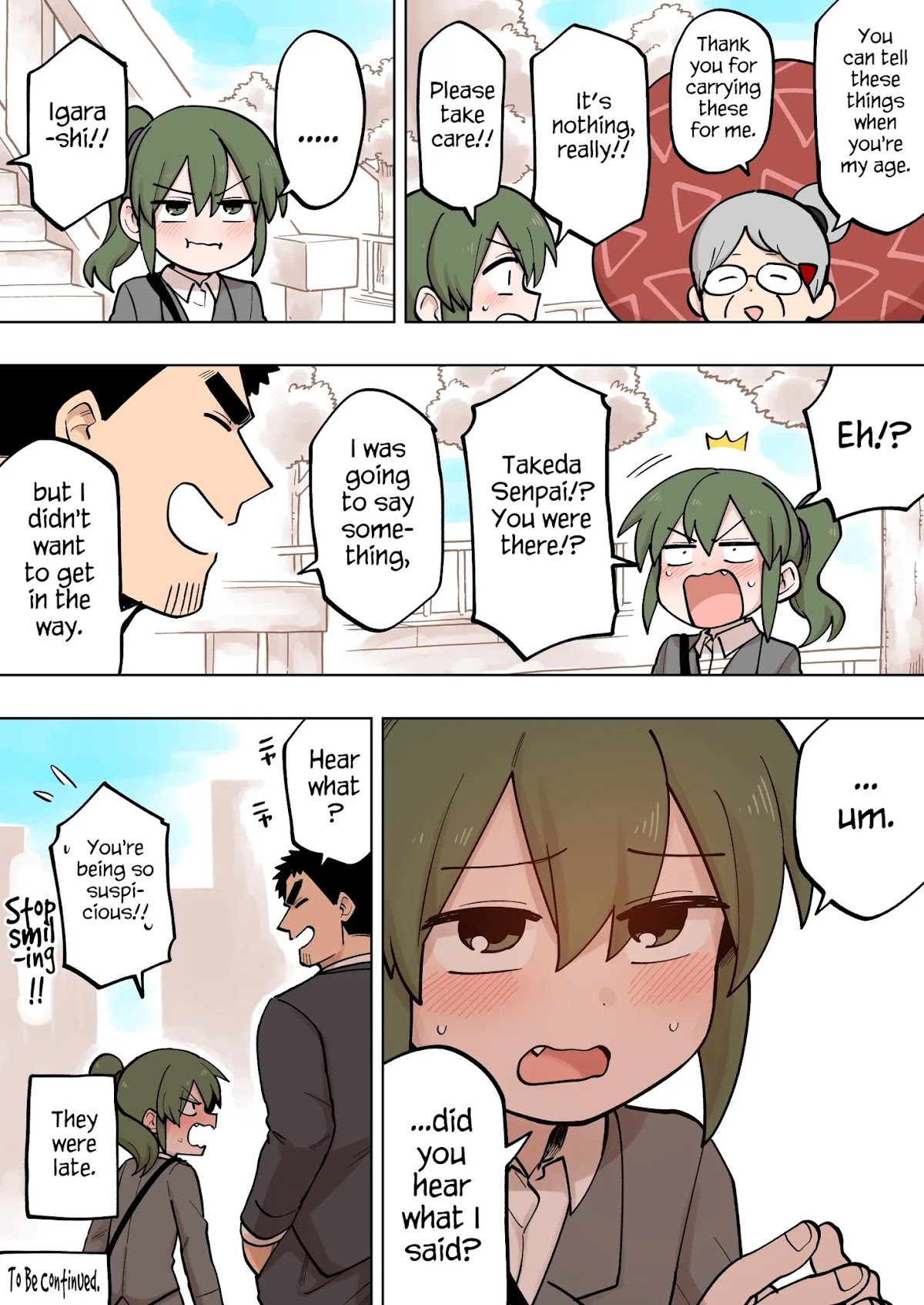 Senpai ga Urusai Kouhai no Hanashi Chapter 111 page 4 - Chapter 111