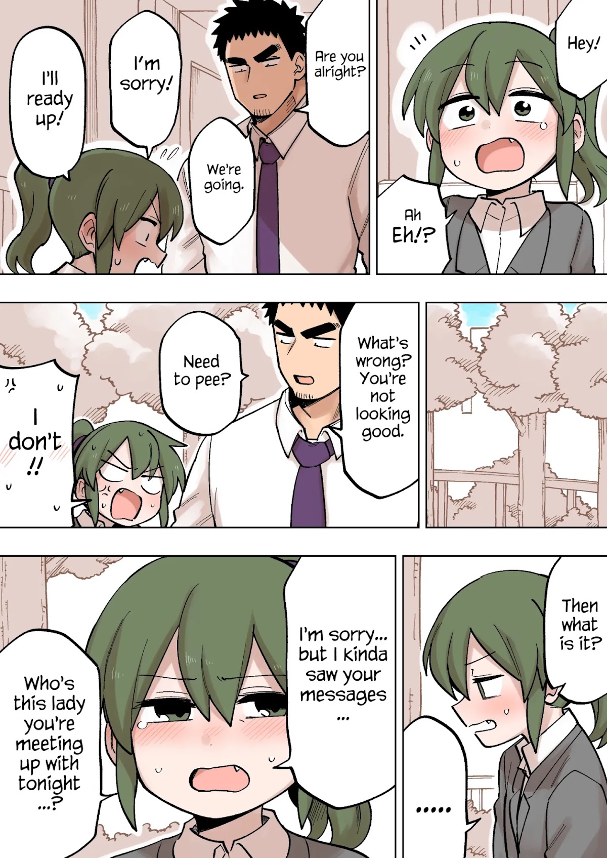 Senpai ga Urusai Kouhai no Hanashi Chapter 115 page 3 - Chapter 115