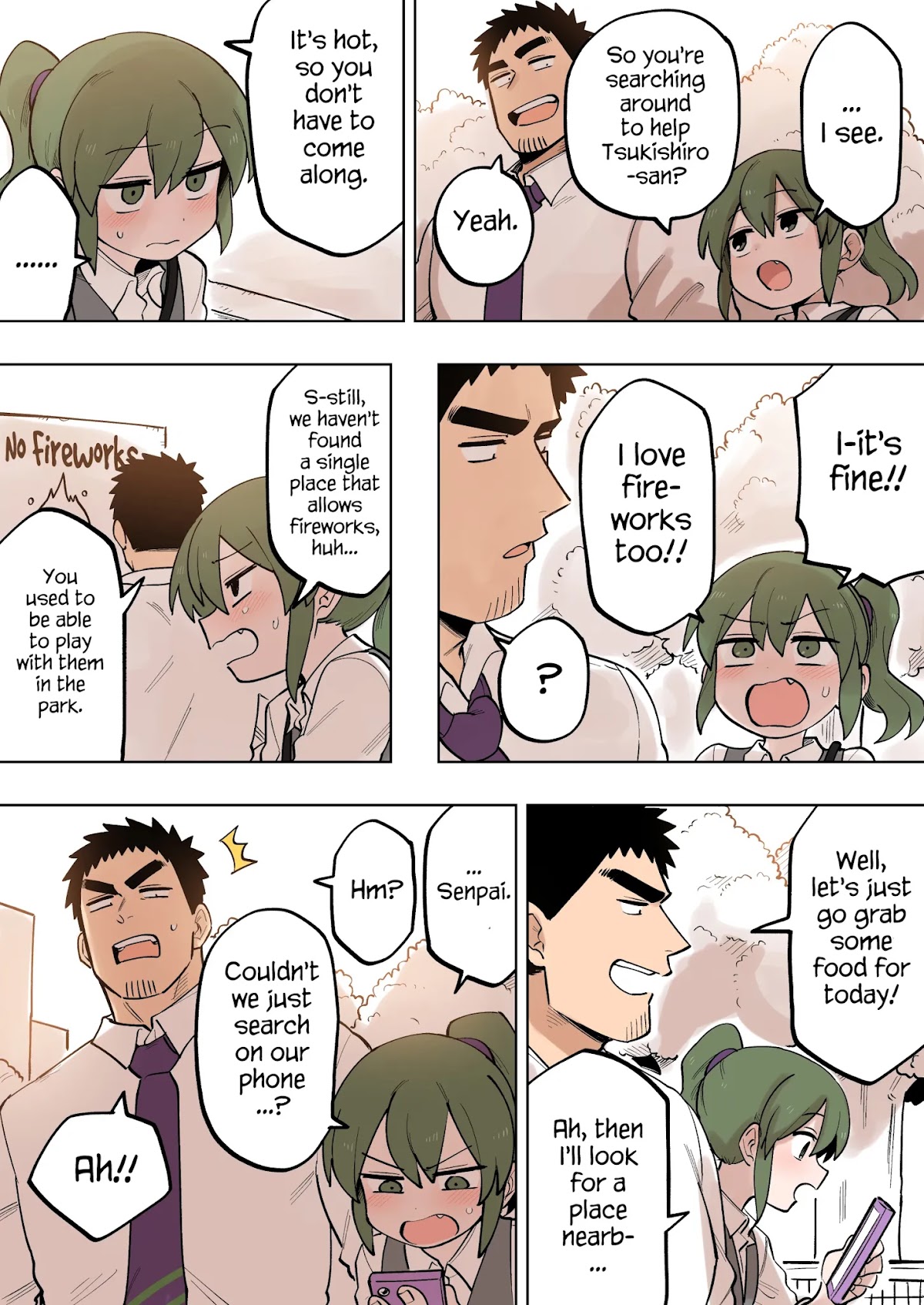 Senpai ga Urusai Kouhai no Hanashi Chapter 124 page 2 - Chapter 124