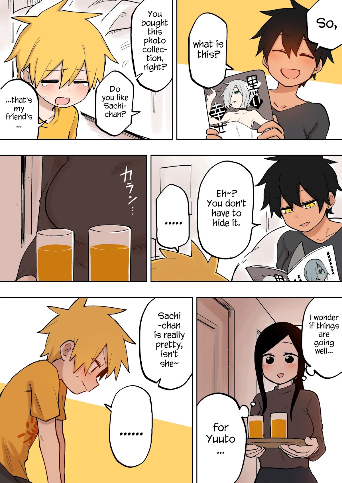 Senpai ga Urusai Kouhai no Hanashi Chapter 128 page 3 - Chapter 128