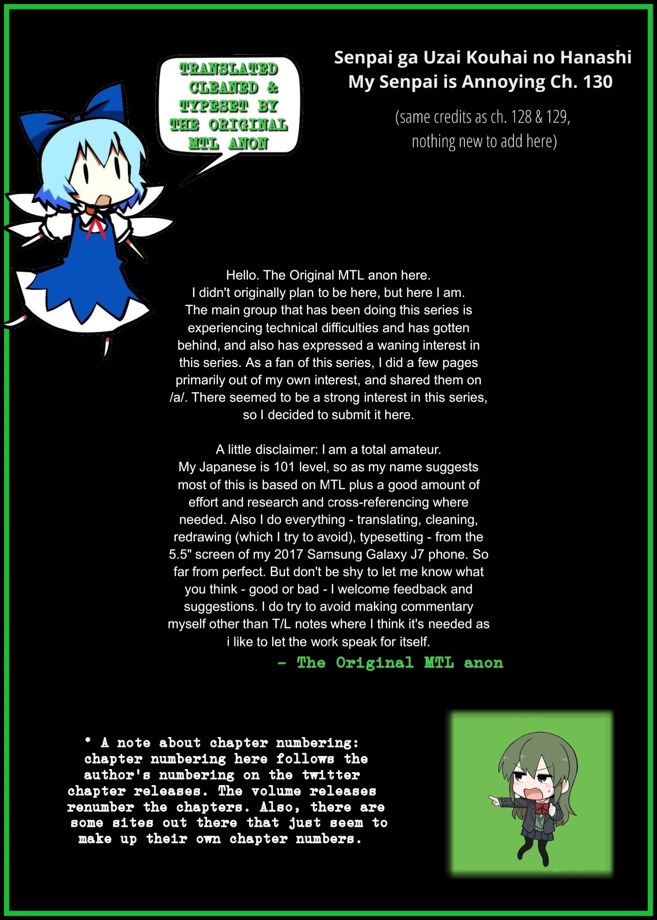 Senpai ga Urusai Kouhai no Hanashi Chapter 134 page 5 - Chapter 134