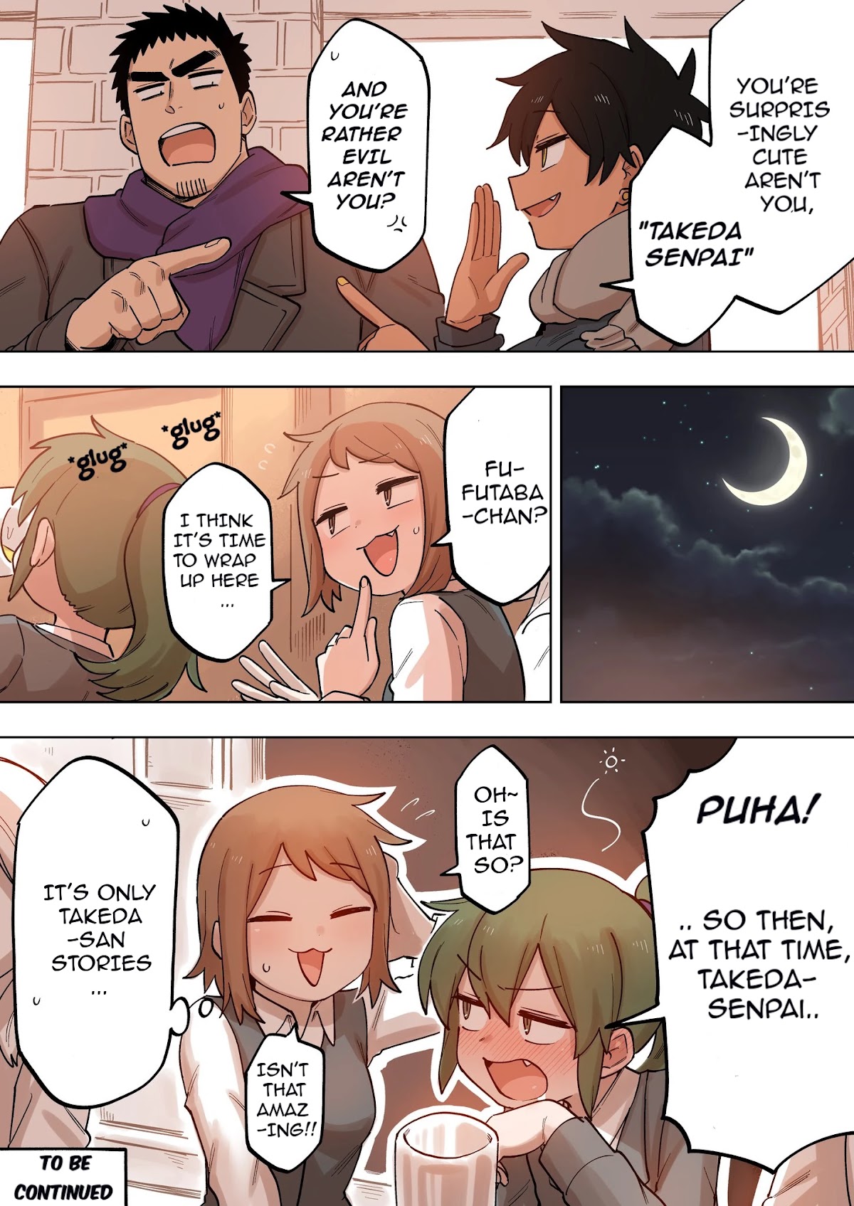 Senpai ga Urusai Kouhai no Hanashi Chapter 135 page 4 - Chapter 135
