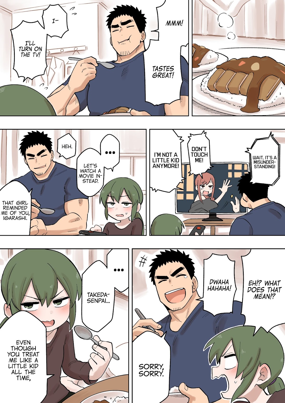 Senpai ga Urusai Kouhai no Hanashi Chapter 141 page 3 - Chapter 141
