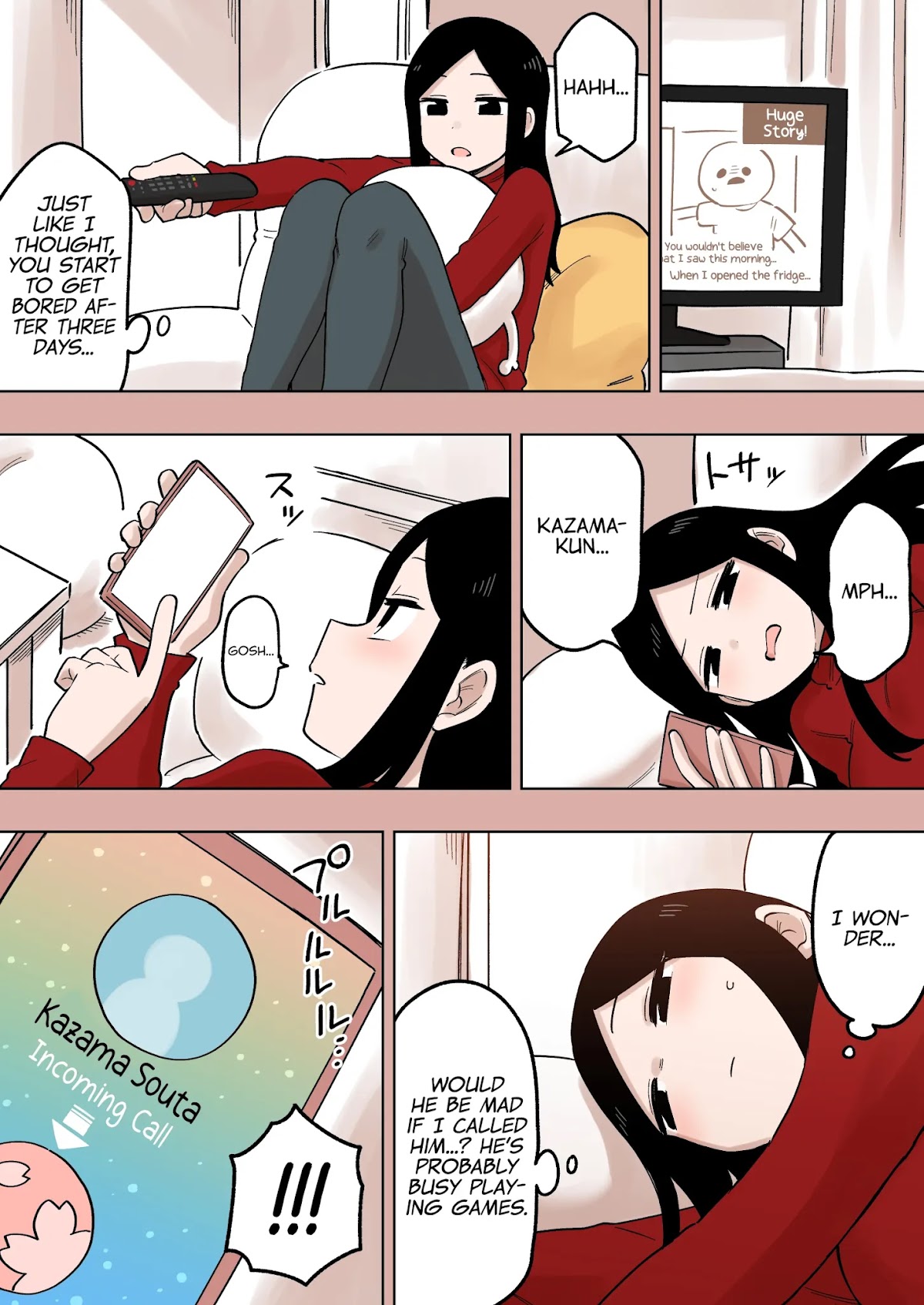 Senpai ga Urusai Kouhai no Hanashi Chapter 144 page 3 - Chapter 144