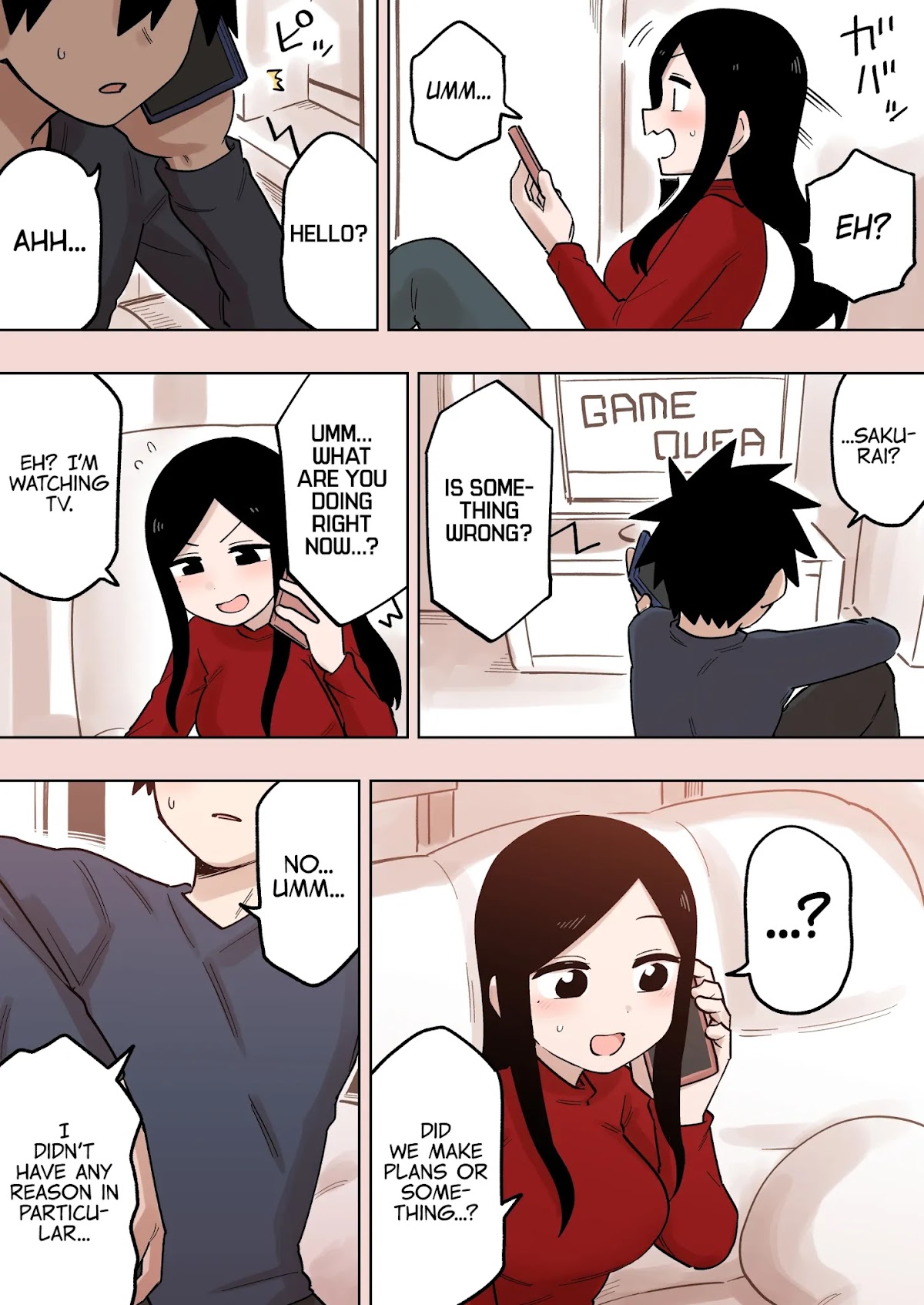 Senpai ga Urusai Kouhai no Hanashi Chapter 144 page 4 - Chapter 144