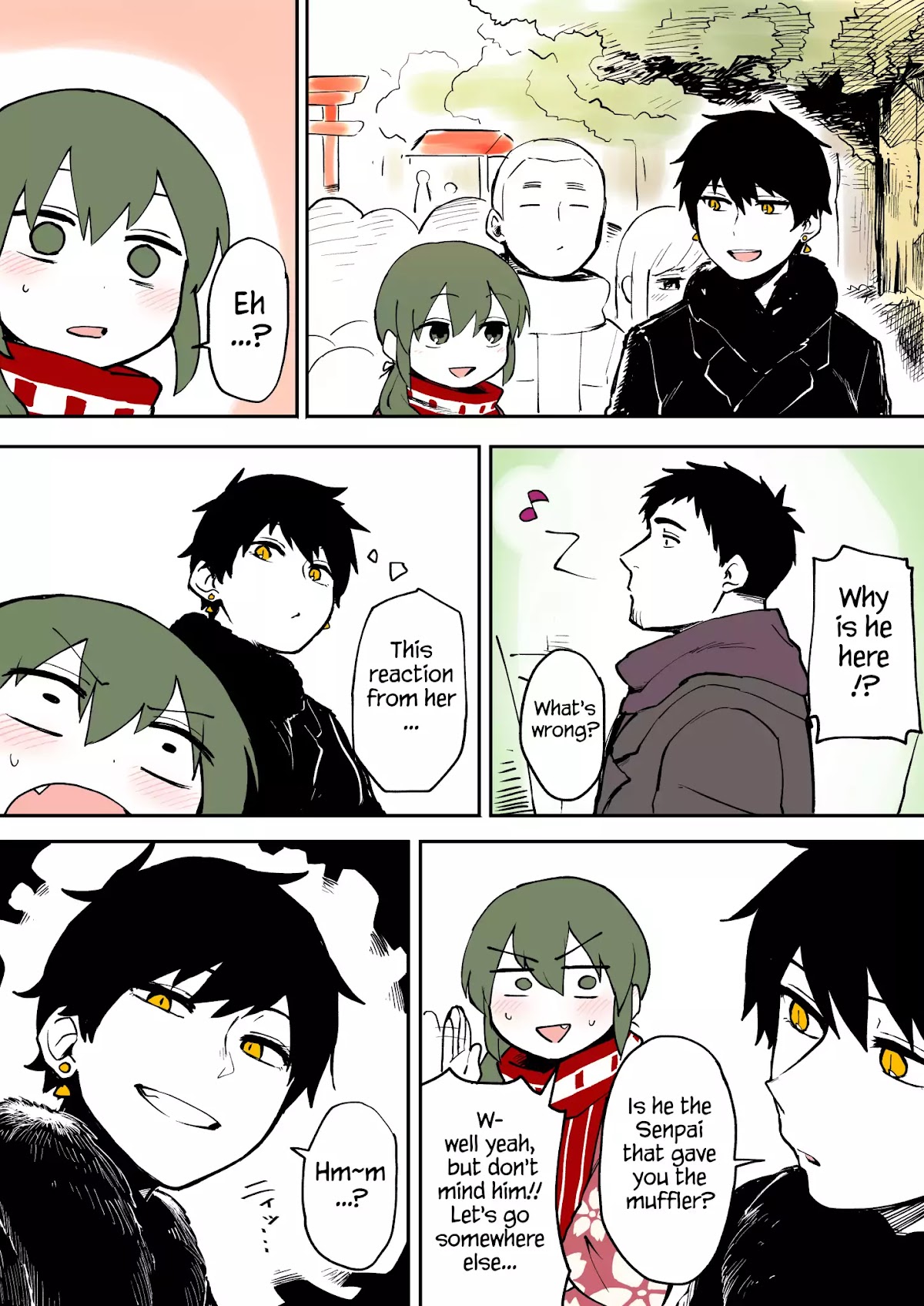 Senpai ga Urusai Kouhai no Hanashi Chapter 15 page 1 - Chapter 15