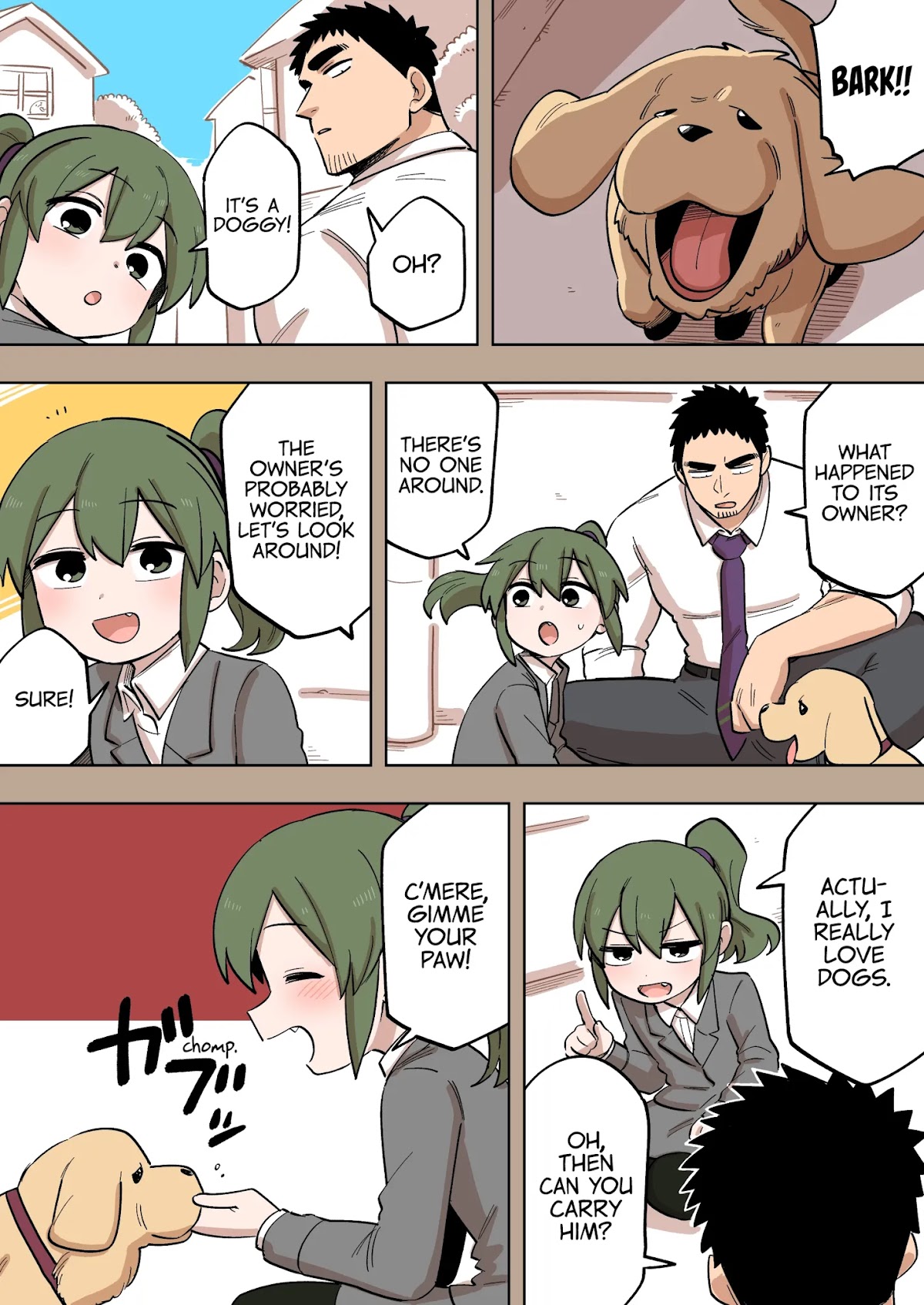 Senpai ga Urusai Kouhai no Hanashi Chapter 159.5 page 2 - Chapter 159.5: Animals tend to like a certain type of person