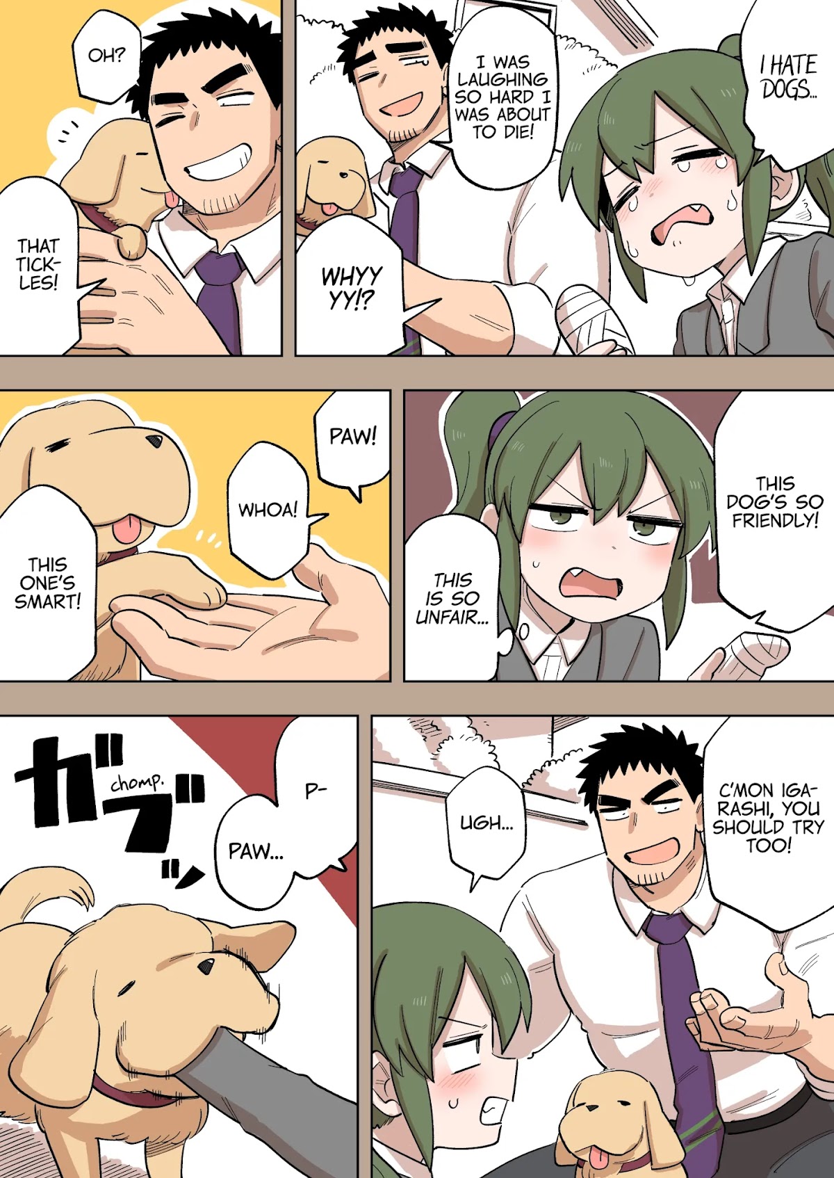 Senpai ga Urusai Kouhai no Hanashi Chapter 159.5 page 3 - Chapter 159.5: Animals tend to like a certain type of person