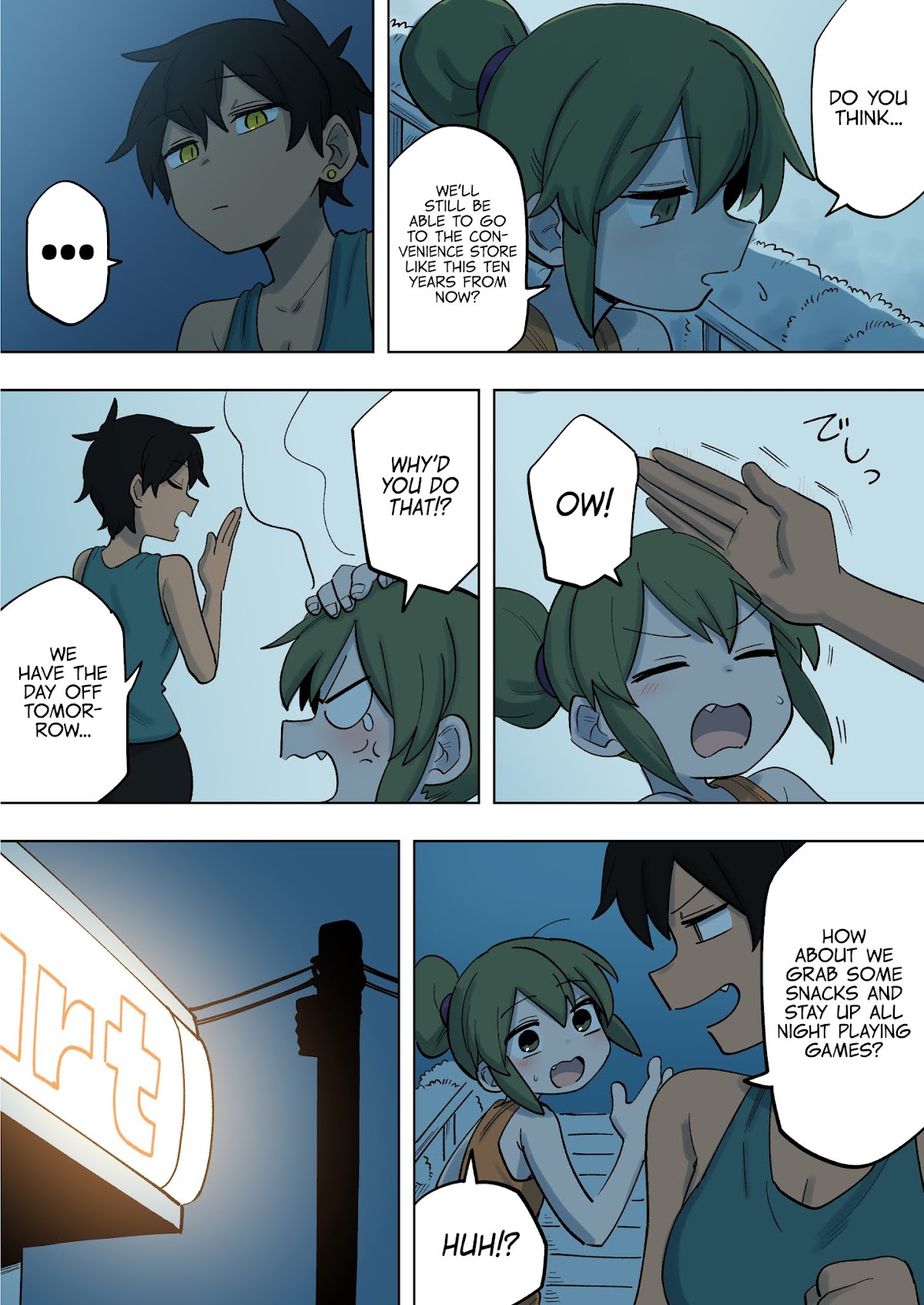 Senpai ga Urusai Kouhai no Hanashi Chapter 160.5 page 4 - Chapter 160.5: A Summer Night With a Friend