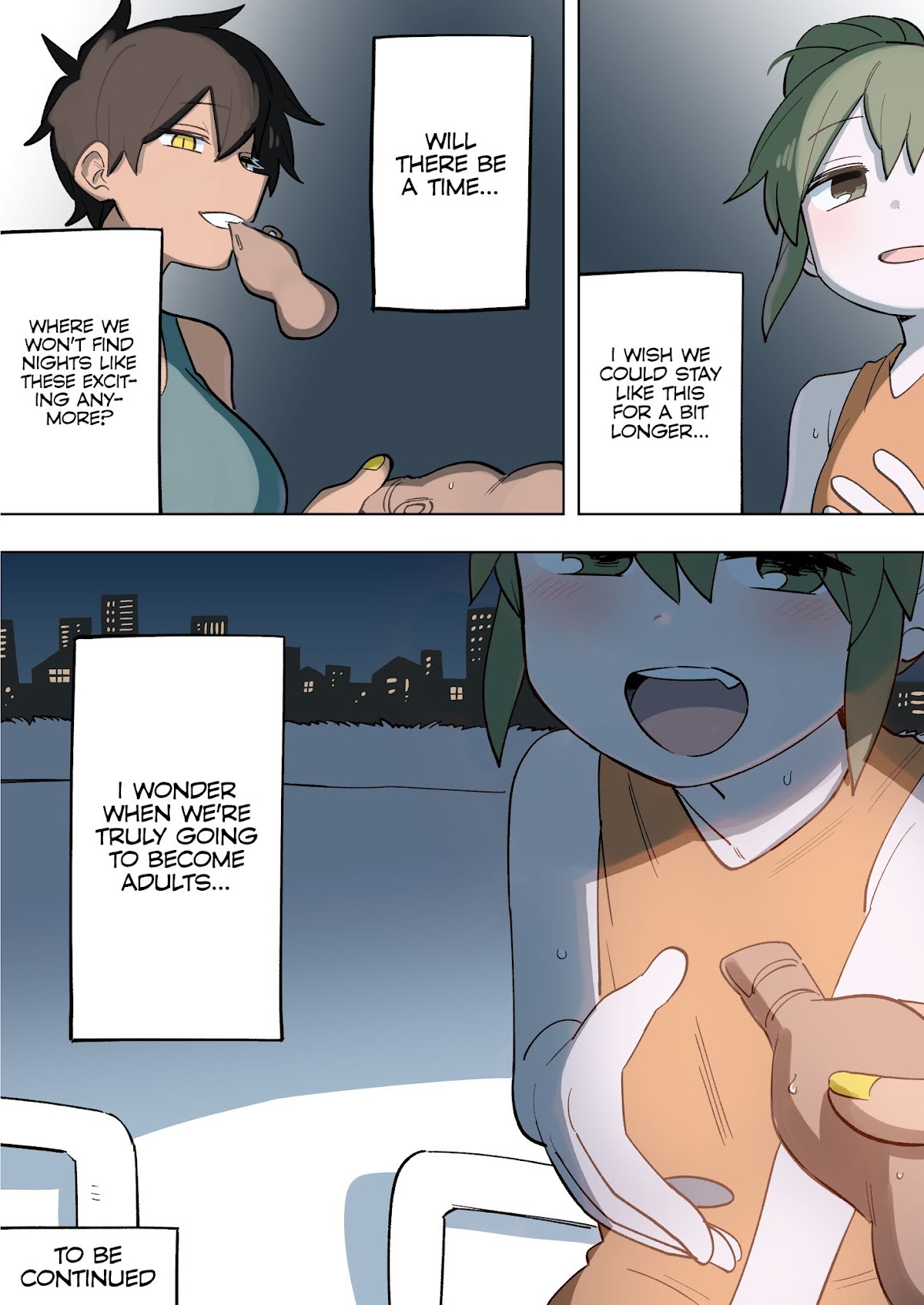 Senpai ga Urusai Kouhai no Hanashi Chapter 160.5 page 5 - Chapter 160.5: A Summer Night With a Friend