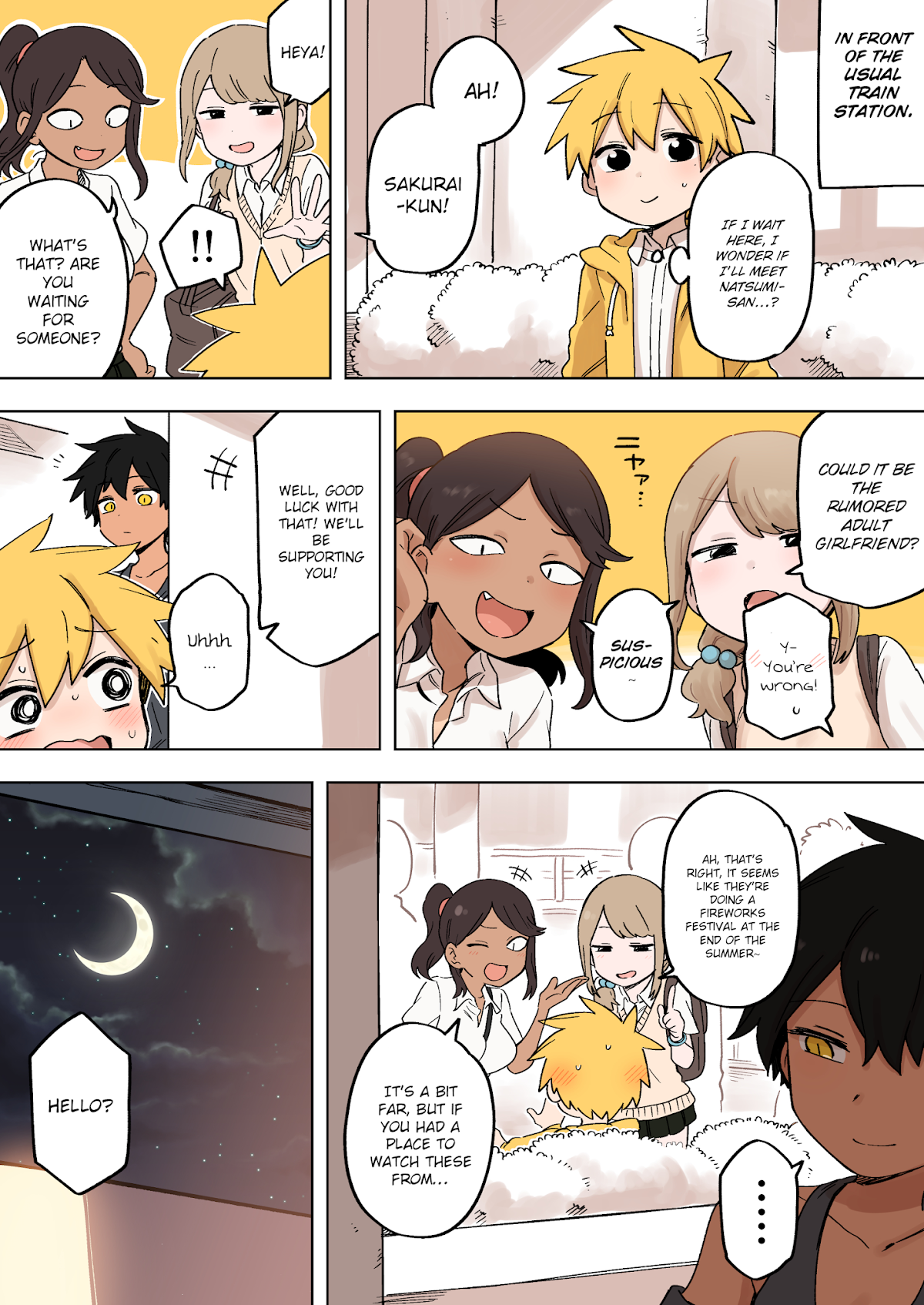 Senpai ga Urusai Kouhai no Hanashi Chapter 163 page 1 - Chapter 163