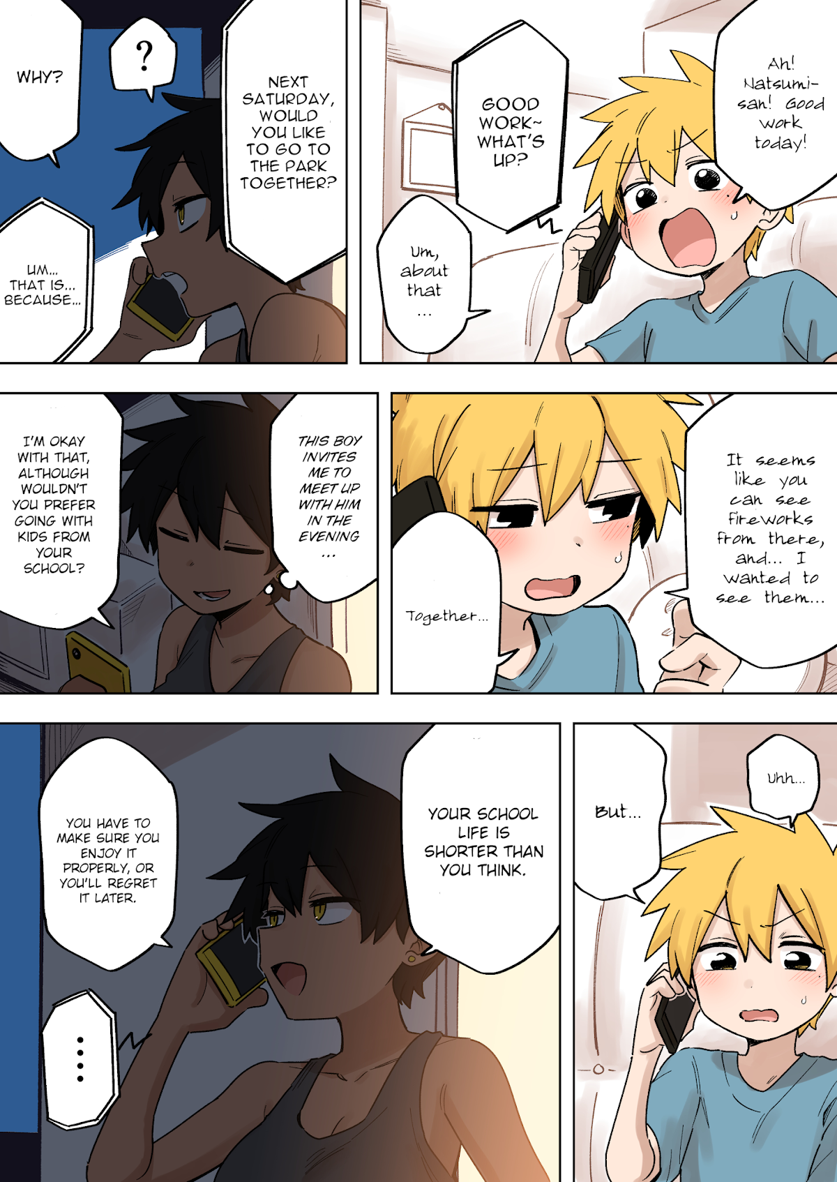 Senpai ga Urusai Kouhai no Hanashi Chapter 163 page 2 - Chapter 163