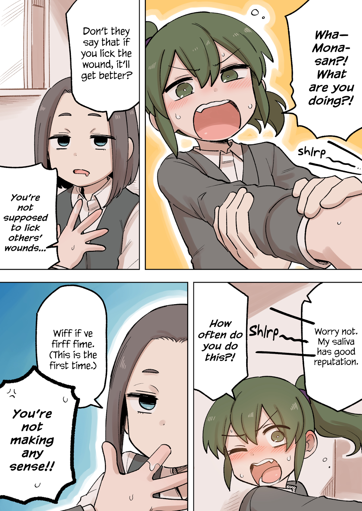 Senpai ga Urusai Kouhai no Hanashi Chapter 165 page 2 - Chapter 165: The Paper Cut