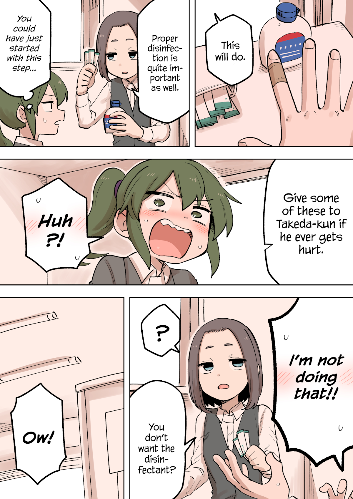 Senpai ga Urusai Kouhai no Hanashi Chapter 165 page 3 - Chapter 165: The Paper Cut