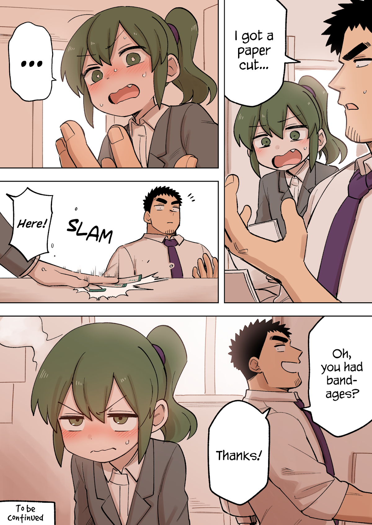 Senpai ga Urusai Kouhai no Hanashi Chapter 165 page 4 - Chapter 165: The Paper Cut