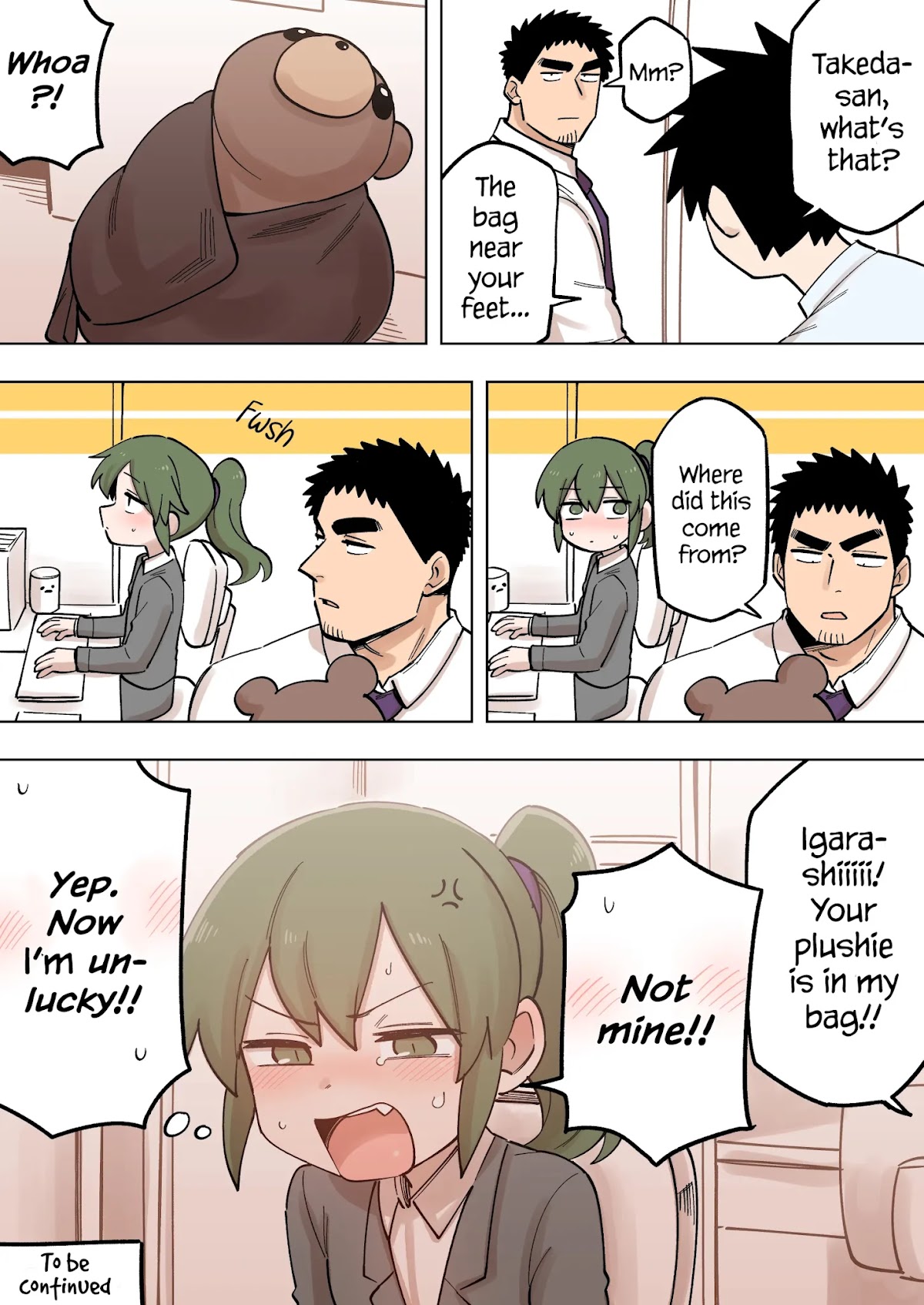 Senpai ga Urusai Kouhai no Hanashi Chapter 167 page 4 - Chapter 167: The Lucky Plushie