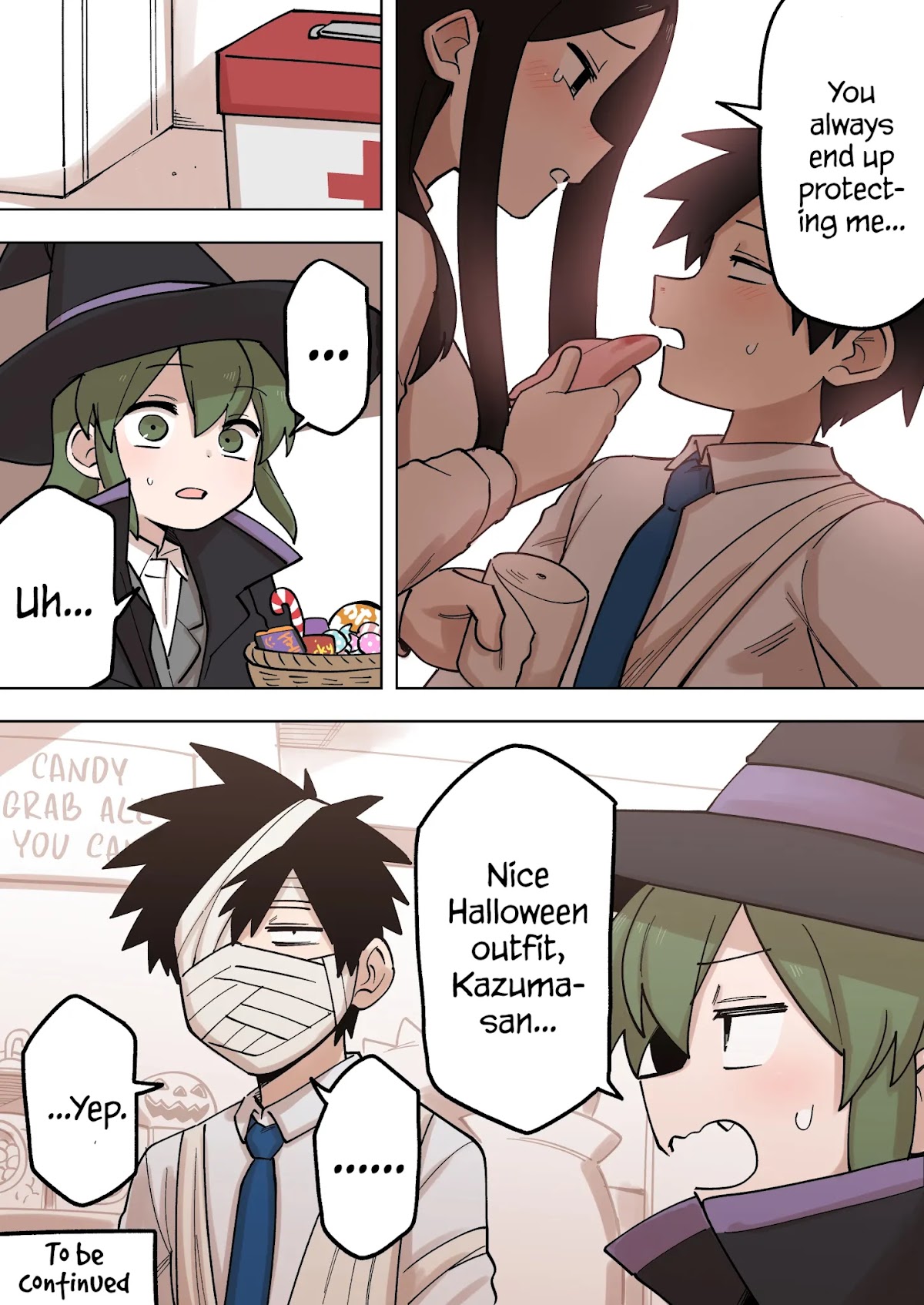 Senpai ga Urusai Kouhai no Hanashi Chapter 168 page 4 - Chapter 168: Kazama The Mummy