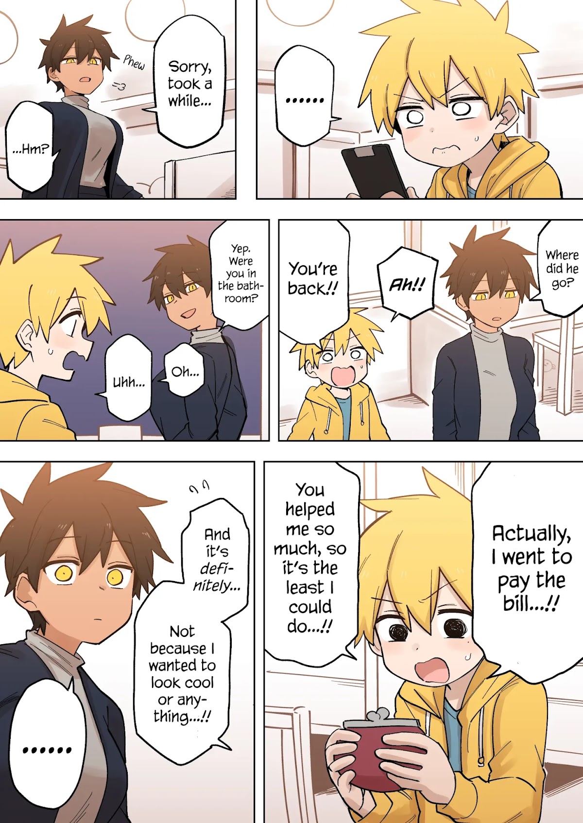 Senpai ga Urusai Kouhai no Hanashi Chapter 169 page 3 - Chapter 169: Yuuto Wants to Pay
