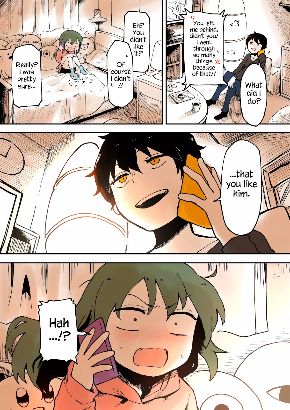 Senpai ga Urusai Kouhai no Hanashi Chapter 17 page 2 - Chapter 17