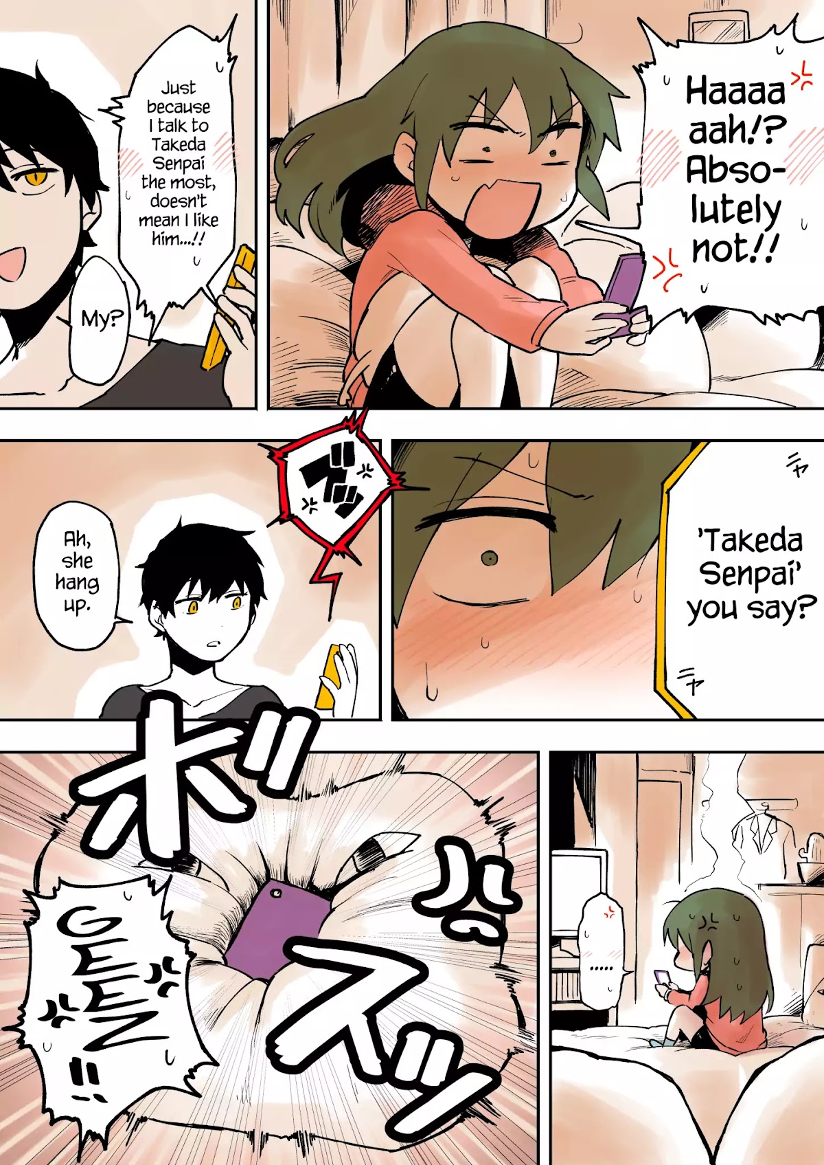 Senpai ga Urusai Kouhai no Hanashi Chapter 17 page 3 - Chapter 17