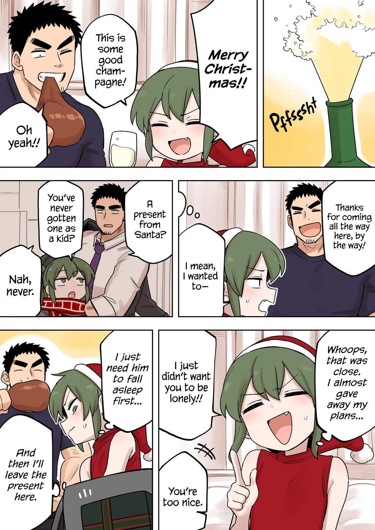 Senpai ga Urusai Kouhai no Hanashi Chapter 173 page 1 - Chapter 173: Merry Christmas!