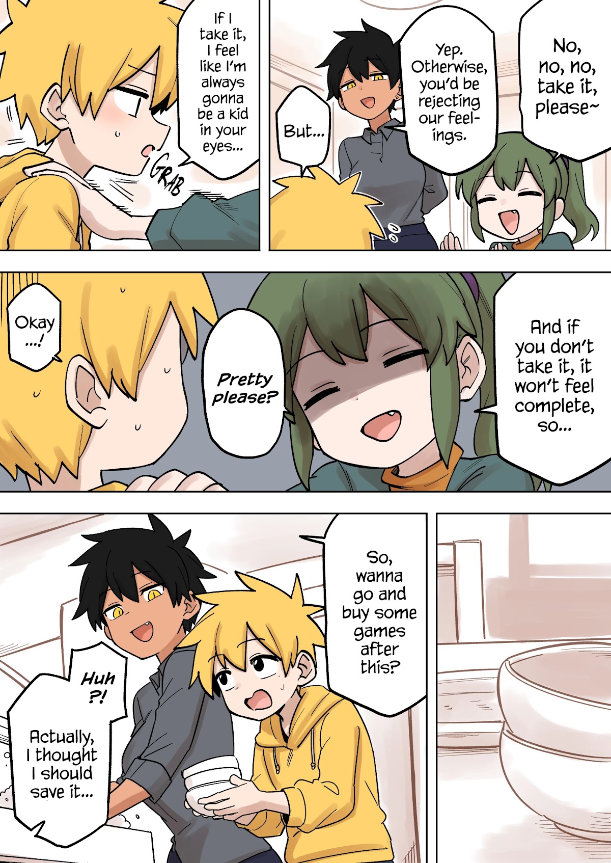 Senpai ga Urusai Kouhai no Hanashi Chapter 175 page 3 - Chapter 175