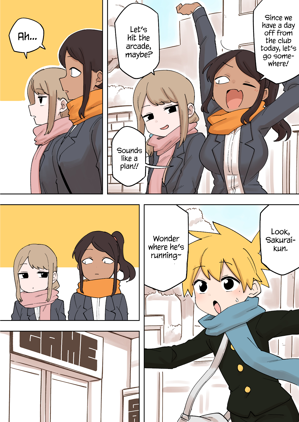 Senpai ga Urusai Kouhai no Hanashi Chapter 177 page 1 - Chapter 177