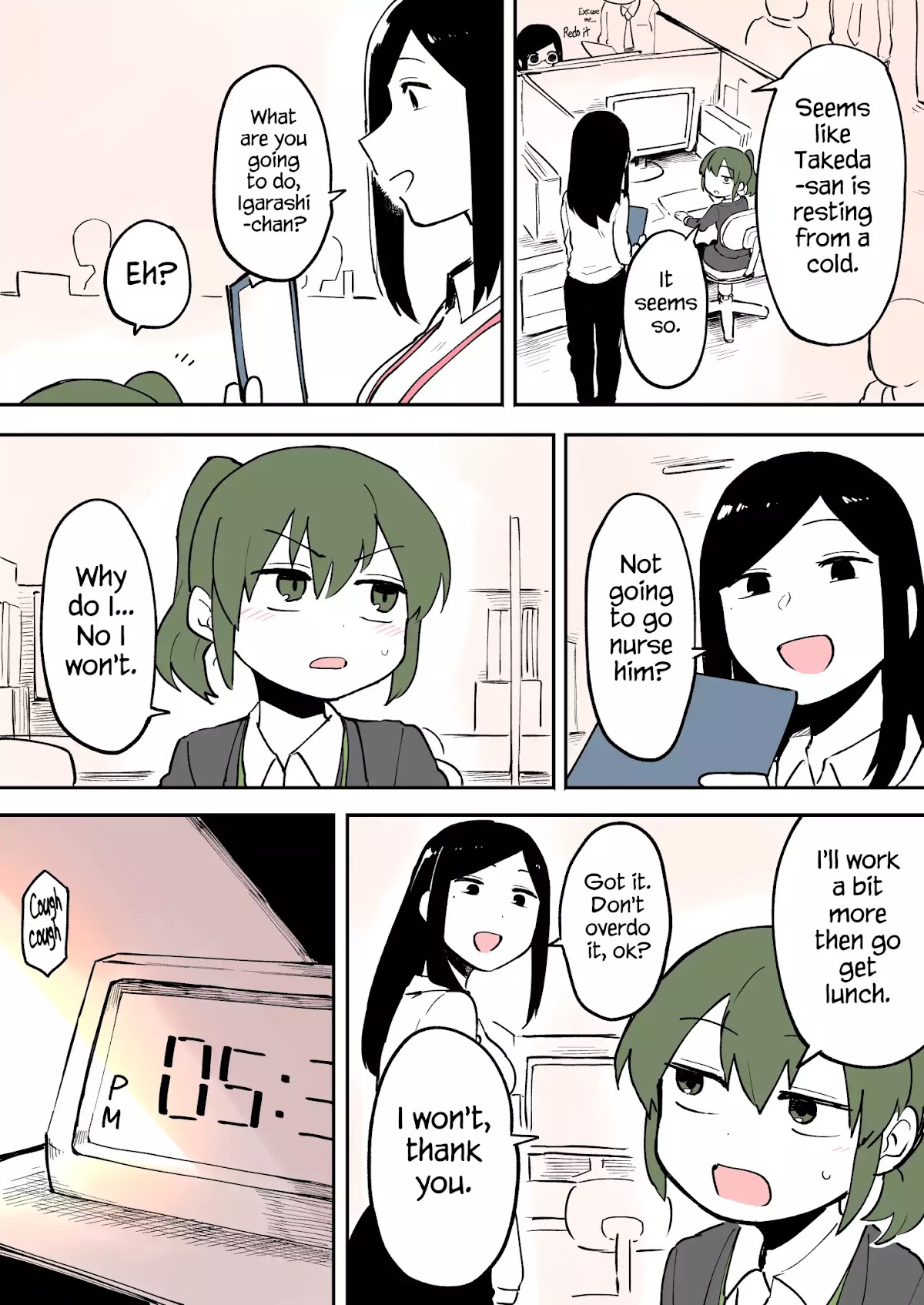 Senpai ga Urusai Kouhai no Hanashi Chapter 18 page 2 - Chapter 18