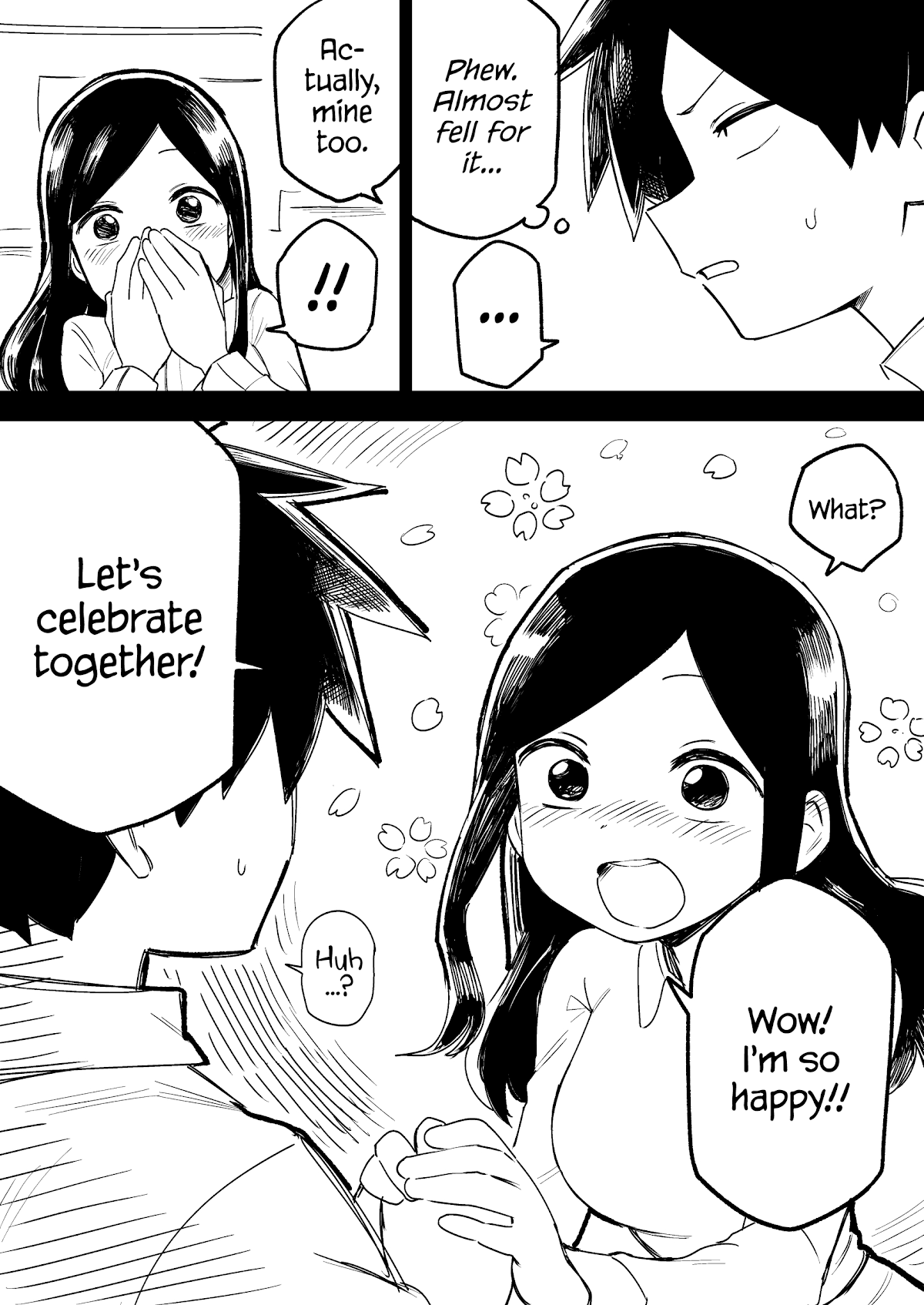 Senpai ga Urusai Kouhai no Hanashi Chapter 180.5 page 2 - Chapter 180.5: April First