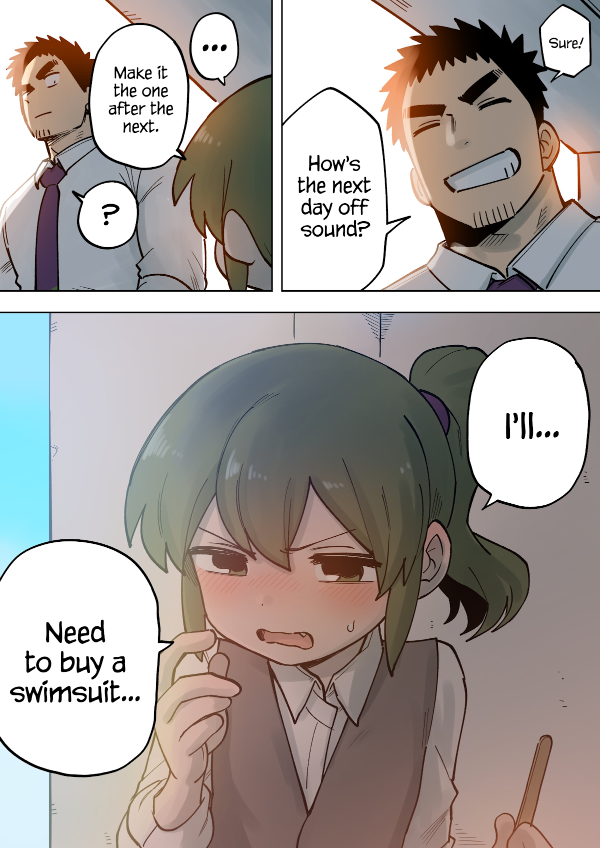 Senpai ga Urusai Kouhai no Hanashi Chapter 190 page 4 - Chapter 190