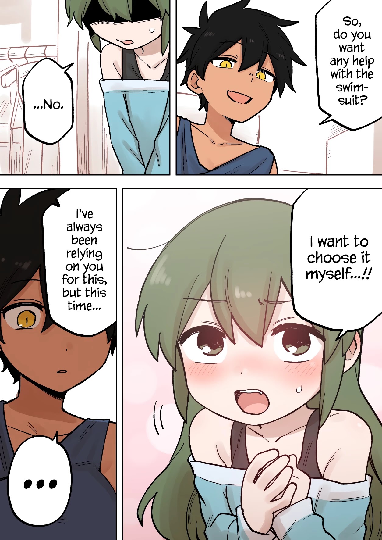 Senpai ga Urusai Kouhai no Hanashi Chapter 191 page 3 - Chapter 191: Choosing a swimsuit