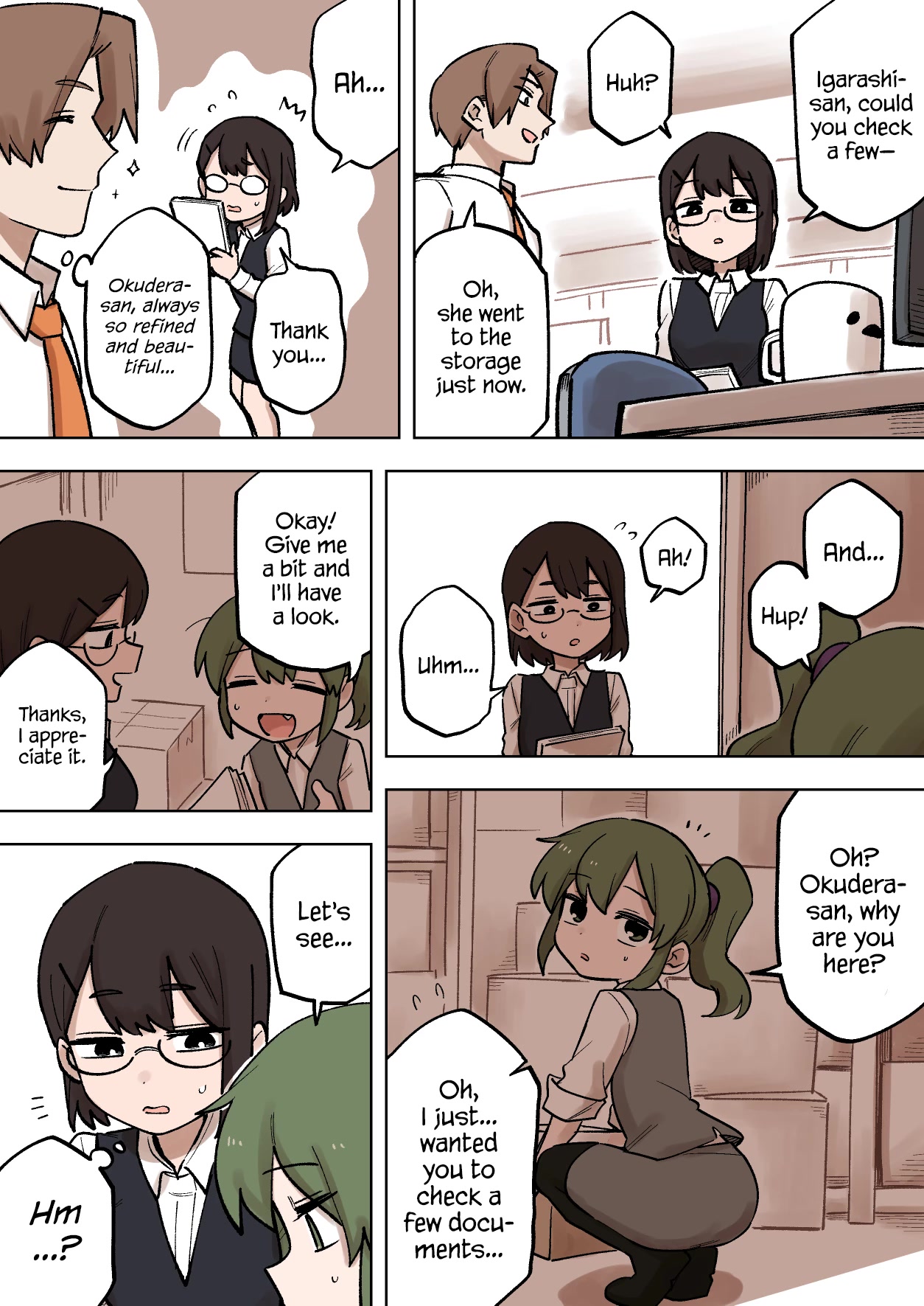 Senpai ga Urusai Kouhai no Hanashi Chapter 193 page 1 - Chapter 193