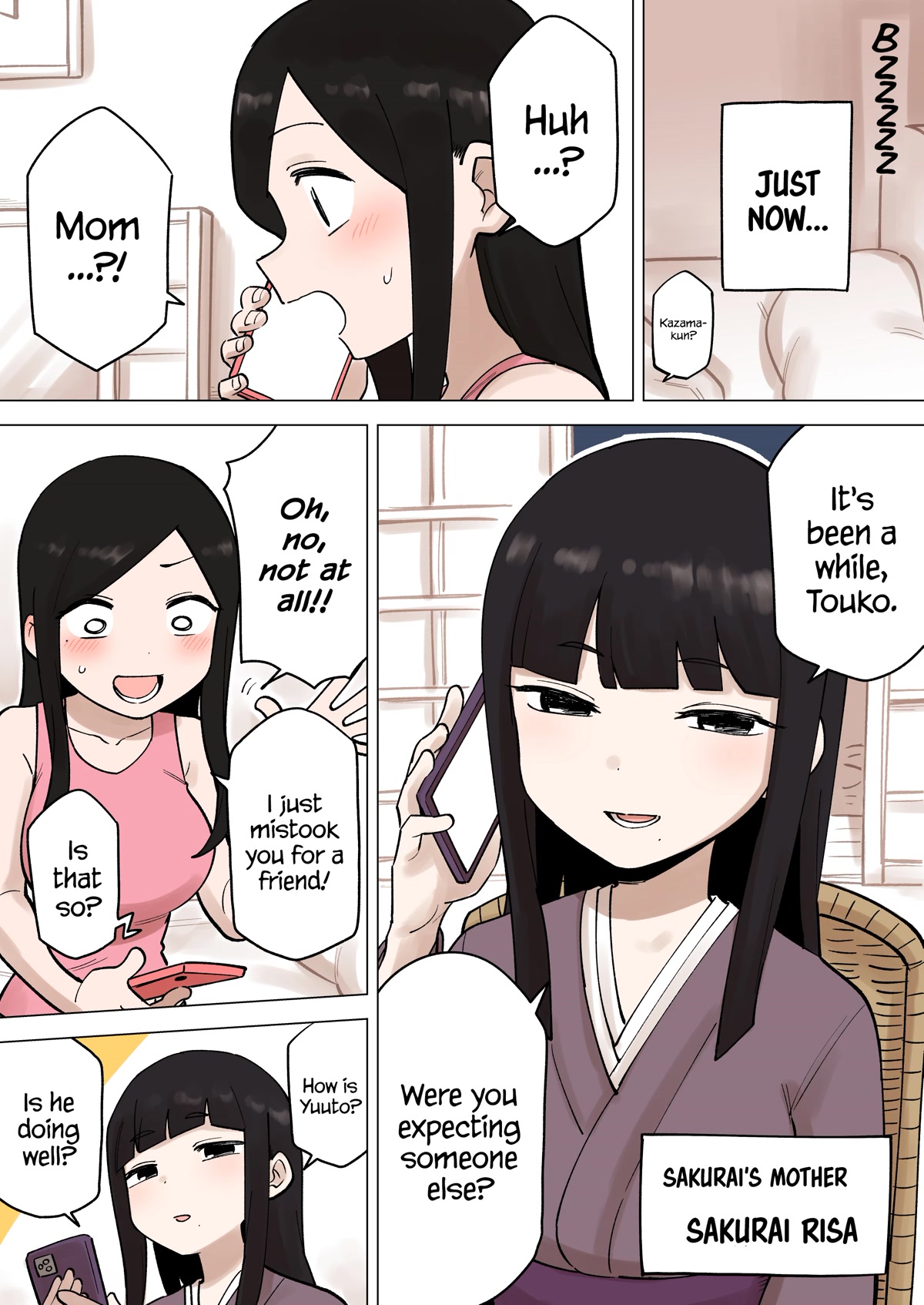 Senpai ga Urusai Kouhai no Hanashi Chapter 195 page 1 - Chapter 195