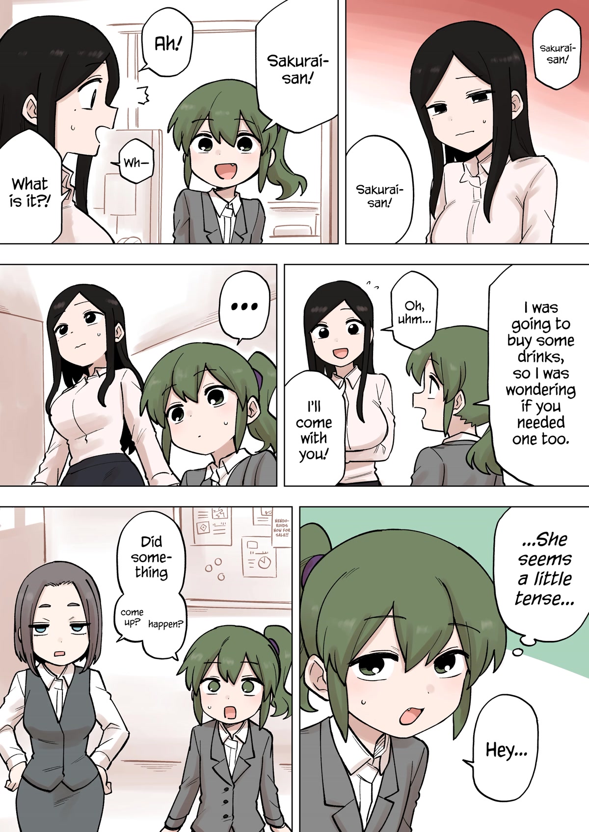 Senpai ga Urusai Kouhai no Hanashi Chapter 196 page 1 - Chapter 196