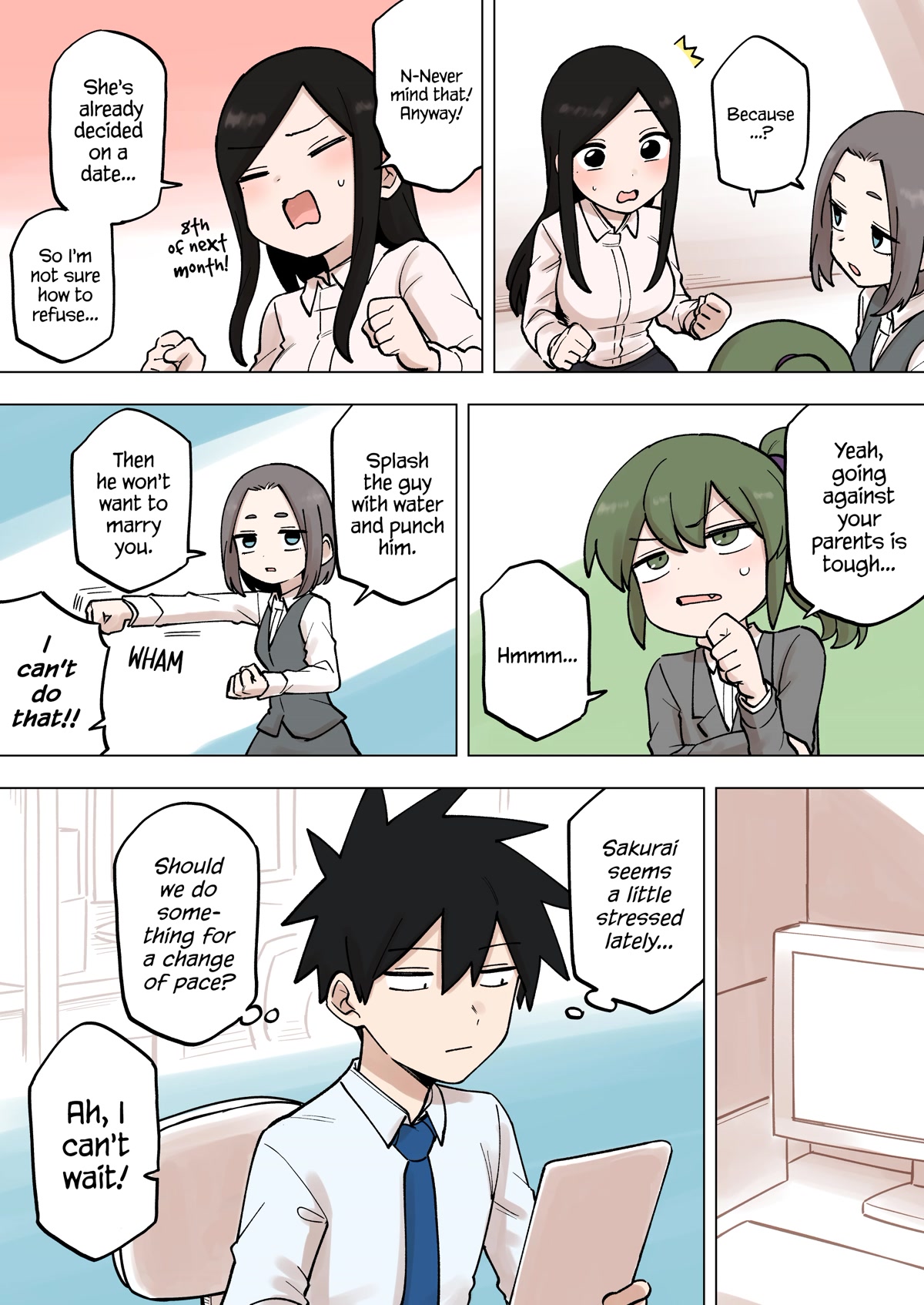 Senpai ga Urusai Kouhai no Hanashi Chapter 196 page 3 - Chapter 196