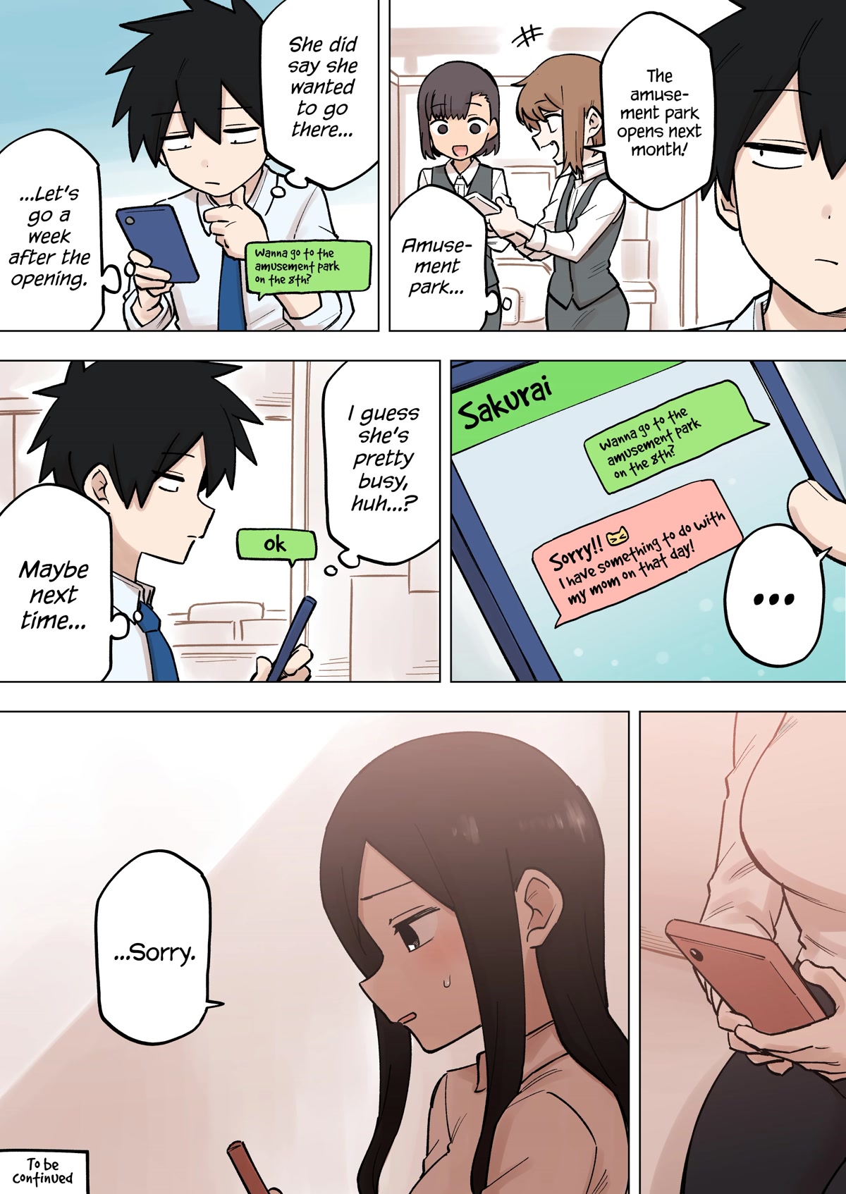 Senpai ga Urusai Kouhai no Hanashi Chapter 196 page 4 - Chapter 196