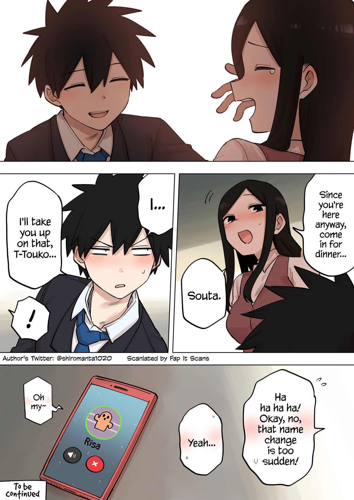 Senpai ga Urusai Kouhai no Hanashi Chapter 198 page 8 - Chapter 198