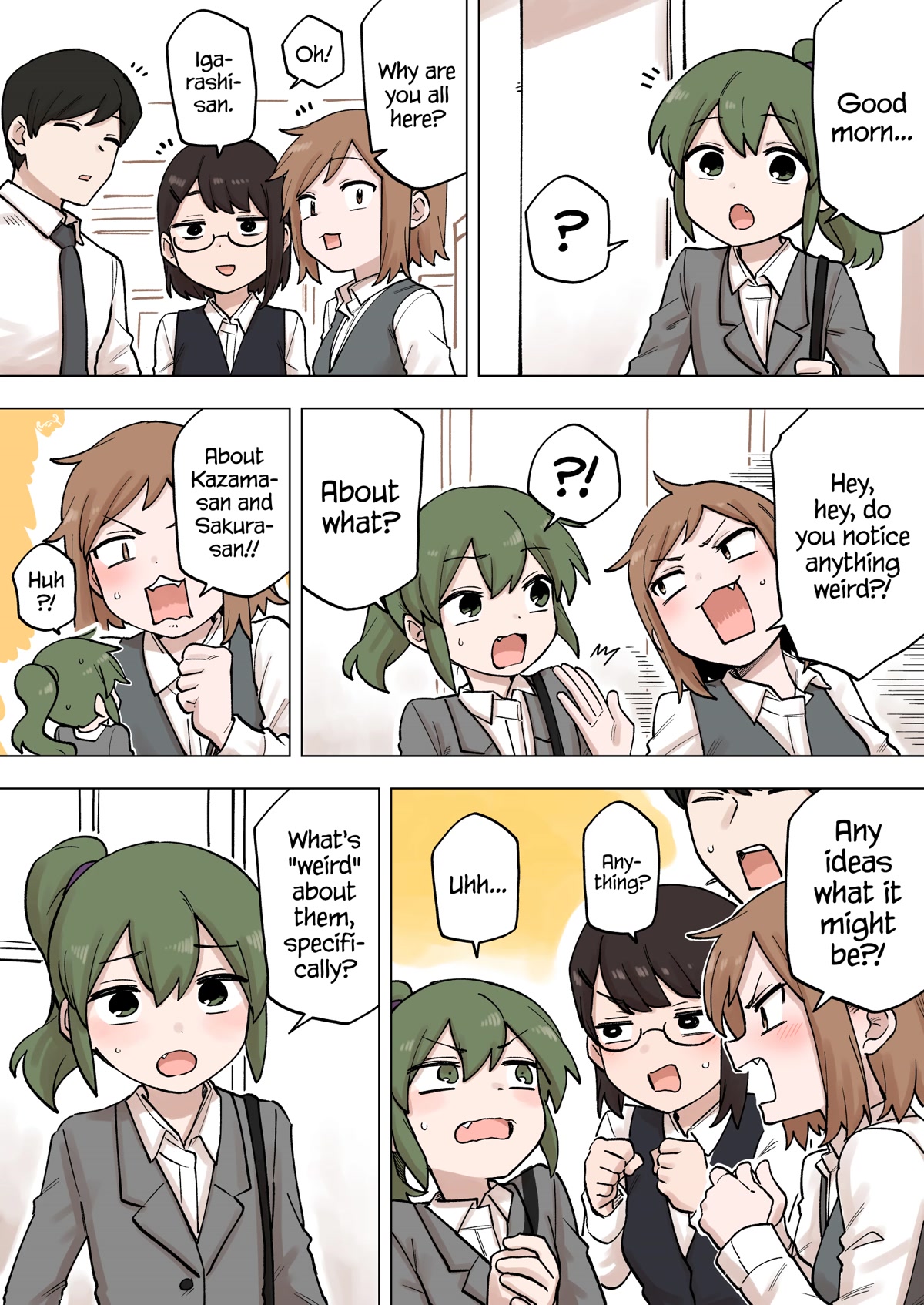 Senpai ga Urusai Kouhai no Hanashi Chapter 199 page 1 - Chapter 199