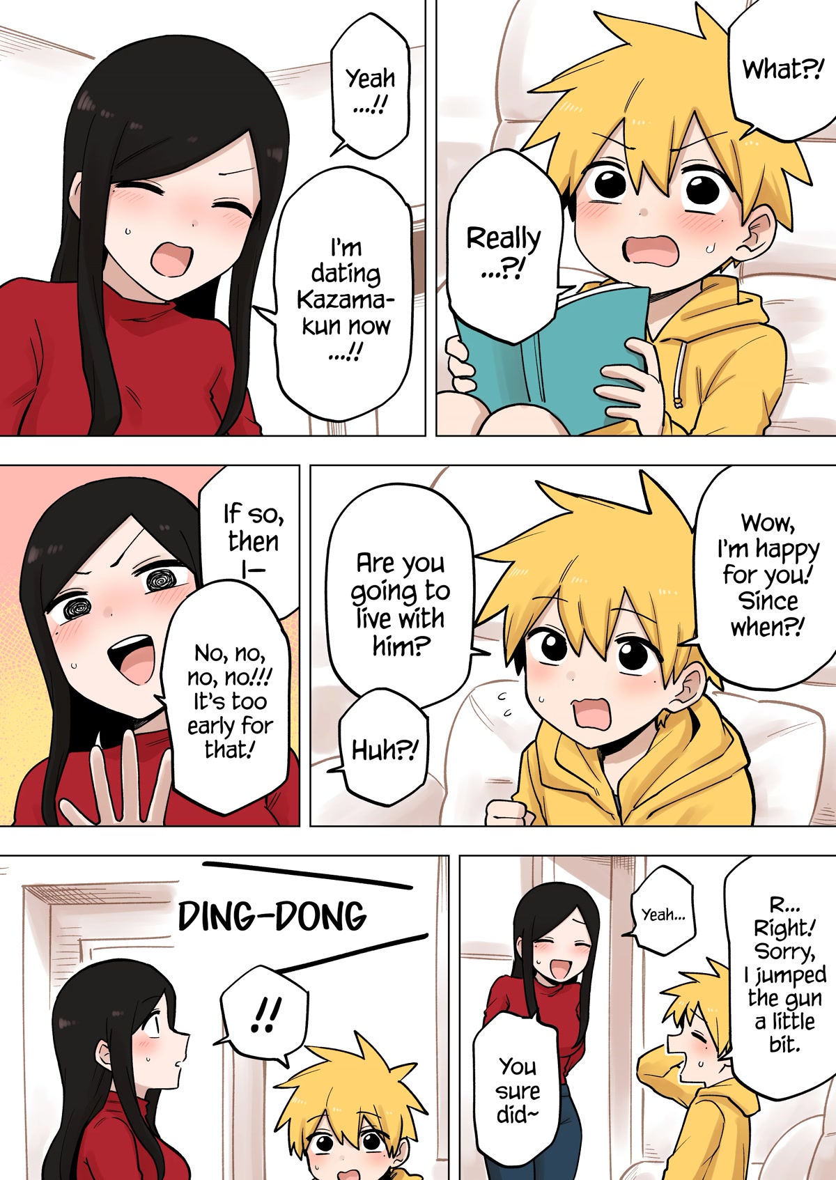 Senpai ga Urusai Kouhai no Hanashi Chapter 200 page 1 - Chapter 200