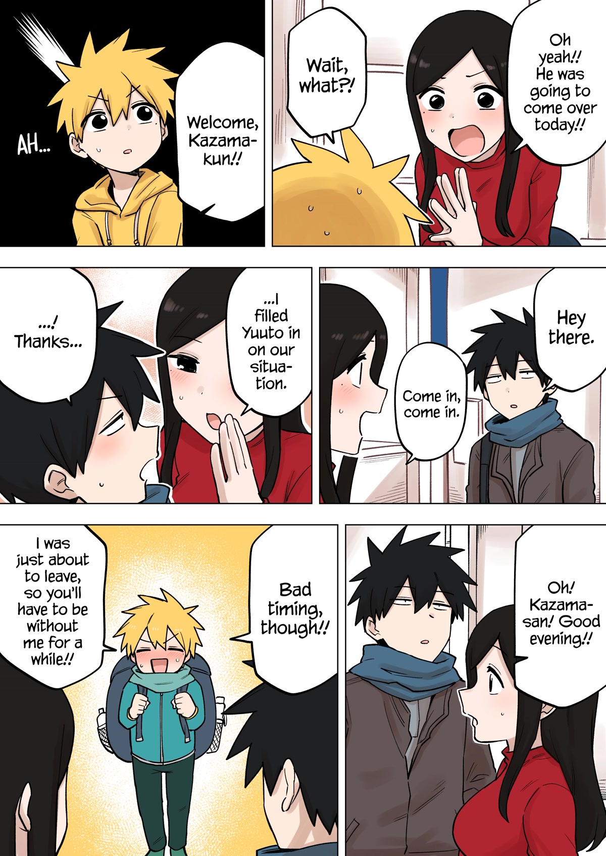 Senpai ga Urusai Kouhai no Hanashi Chapter 200 page 2 - Chapter 200