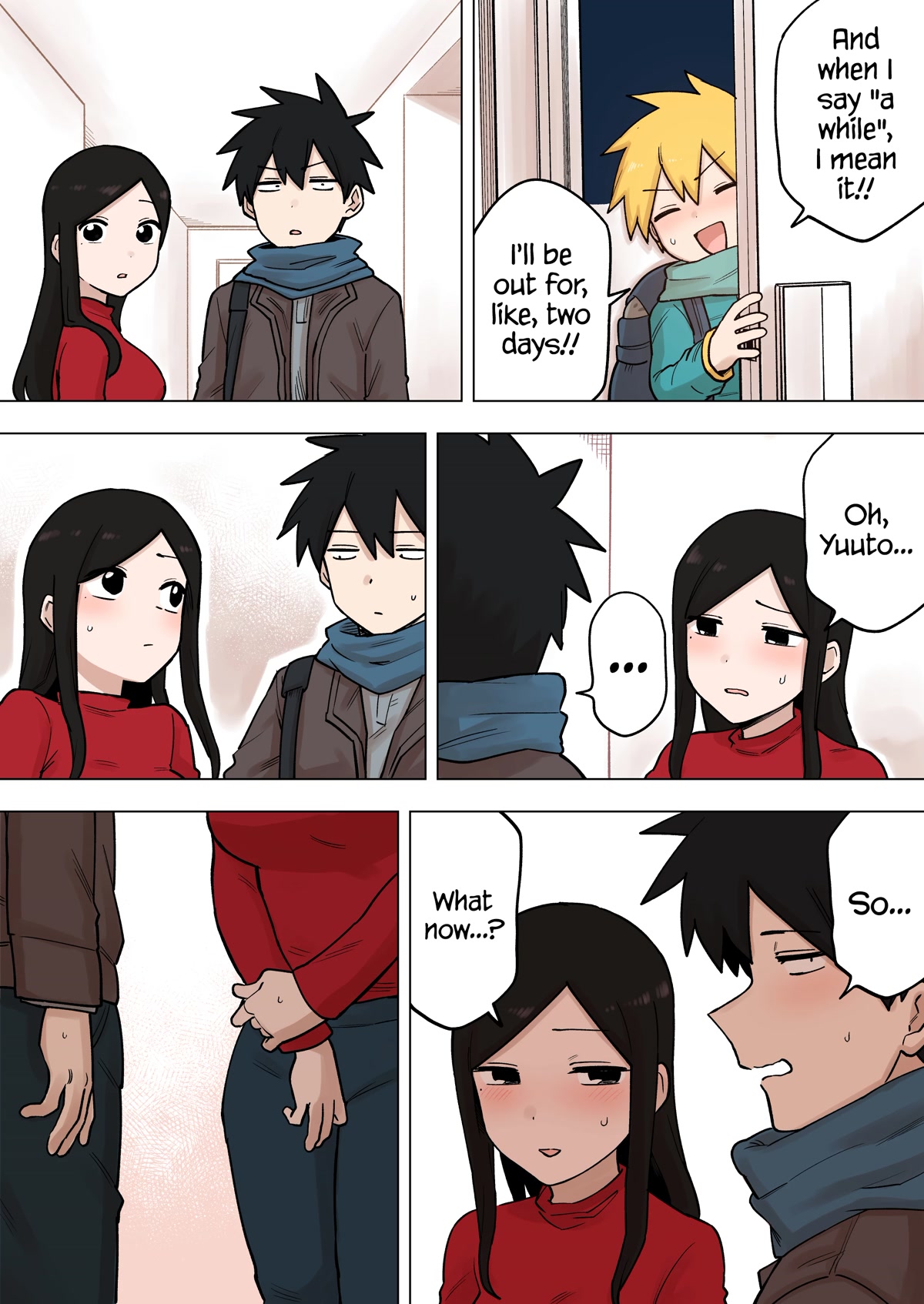 Senpai ga Urusai Kouhai no Hanashi Chapter 200 page 3 - Chapter 200