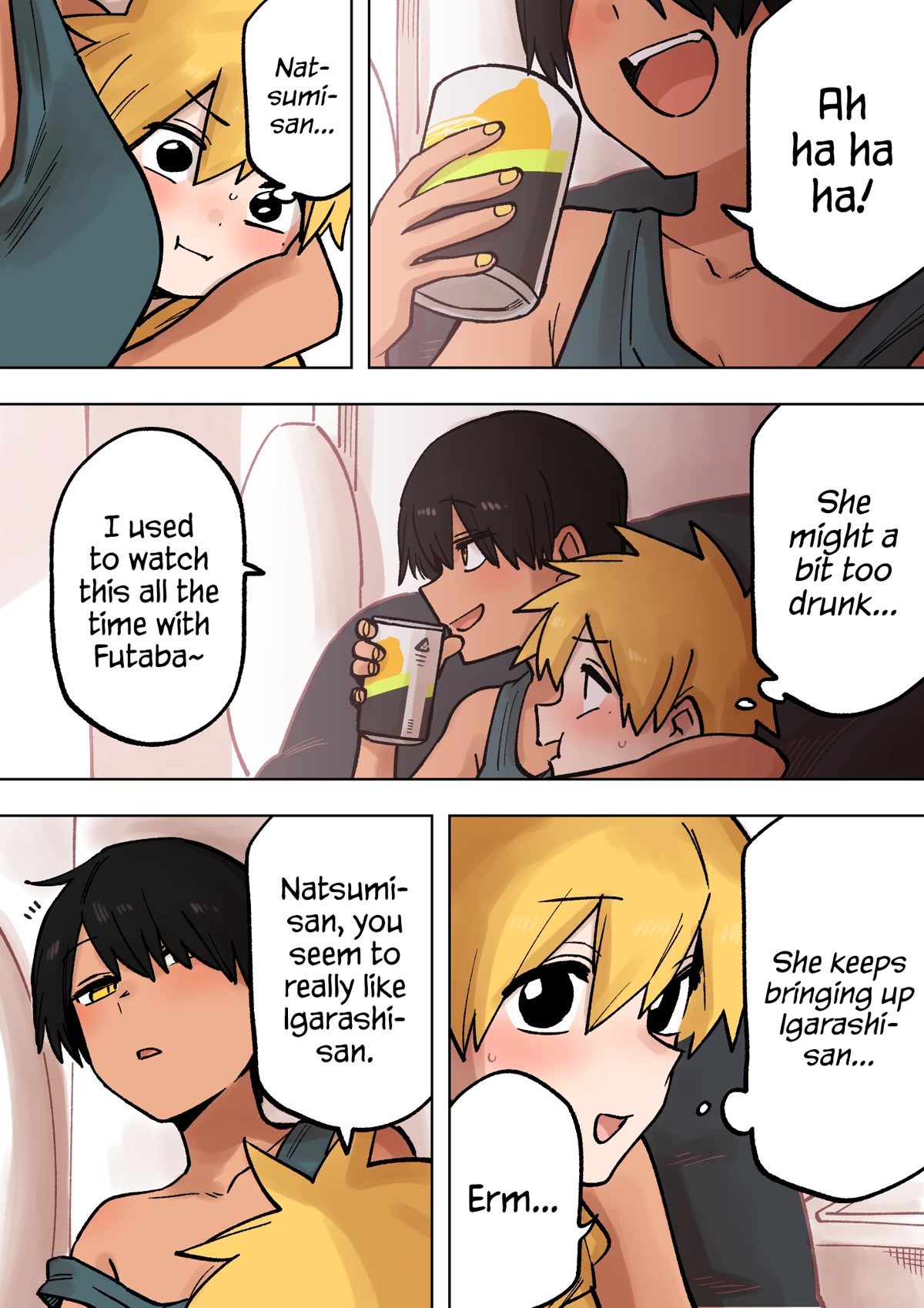 Senpai ga Urusai Kouhai no Hanashi Chapter 203 page 1 - Chapter 203